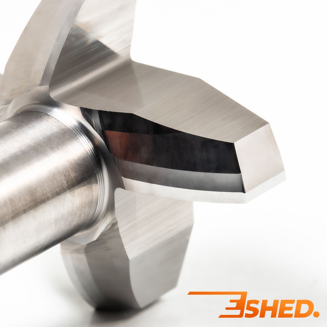 Solid carbide form spot facer
Tool diameter - 34mm
Shank diameter - 12mm
Radius - 23mm
.
.
.
#eshedtools #solidcarbidetools #endmill #aerospace #formtool #automotive #endmill #cnc #design #metalworking #cncmachining #engineering #industrial #cuttingtools #cncgrinding #cuttingedgesolutions #accurate