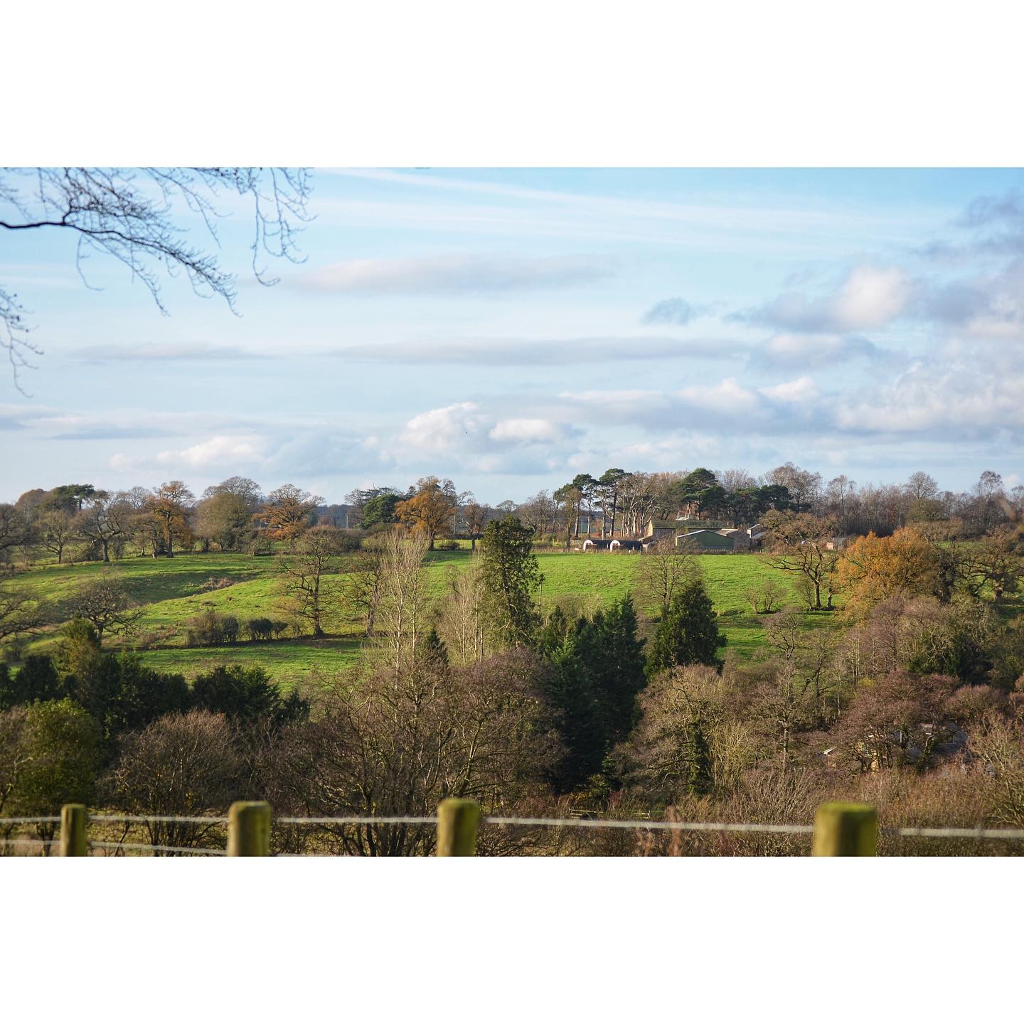 View of Garthside from the top of Hare Hill.
Hare Hill is the tallest remaining stretch of Hadrian’s wall, standing up to three metres high and only a 30 minute walk from Garthside.