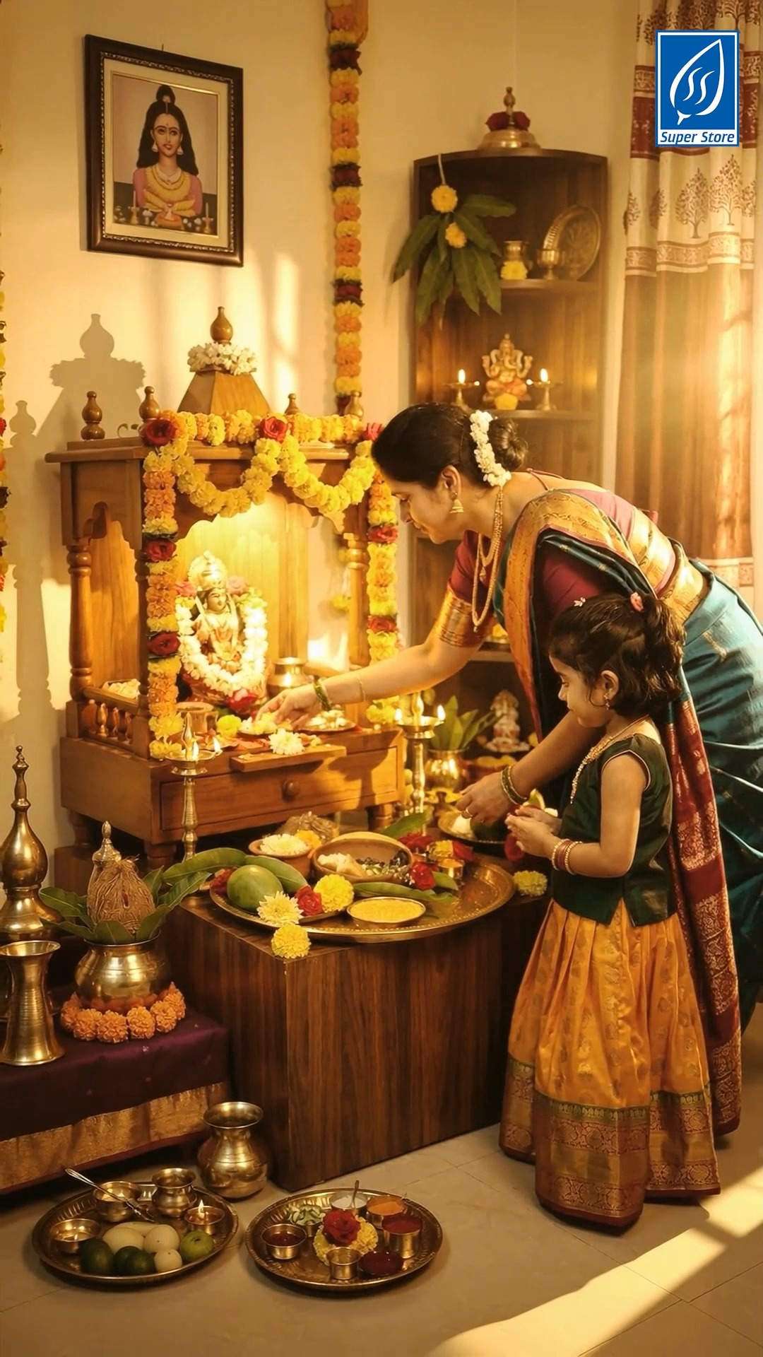 A new year, a new beginning!
Celebrate the auspicious spirit of Ugadi with love, tradition, and the perfect essentials from Super Saravana Stores.
Wishing you and your family a joyful and prosperous Ugadi!
#Ugadi2026 #SuperSaravanaStores #NewBeginnings #FestiveVibes #TraditionalPooja