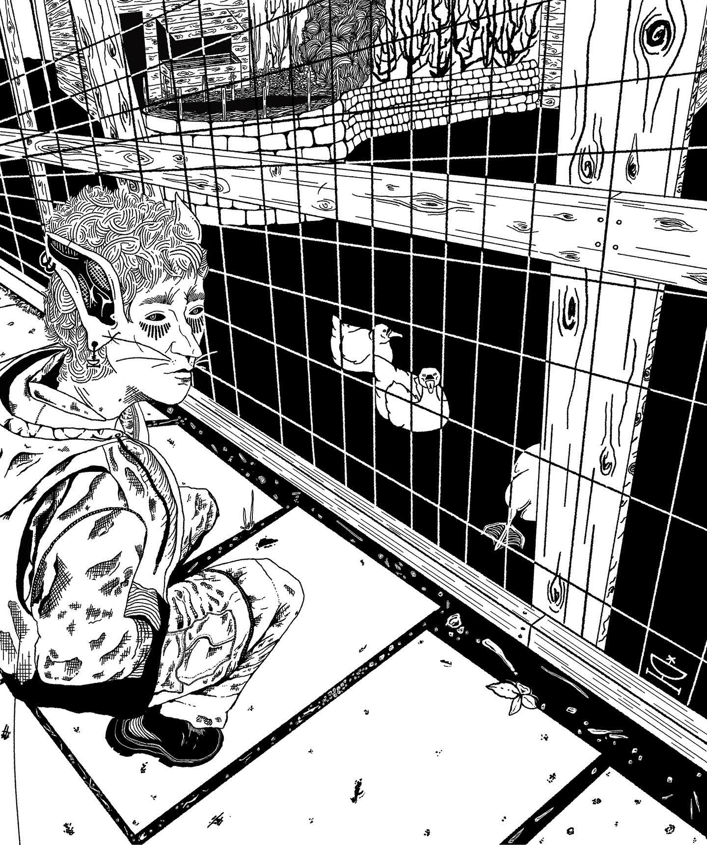 Lab Rat: Stepney Farm
Procreate: @truegrittexturesupply Monomania Brush Set - “Rough N’ Stuff”
#procreate #procreateart #procreatedrawing #monomania #kindredstudio #truegrittexturesupply #fineliner #ink #liner #pendrawing #fantasyart #fantasyartist #inkdrawing #elfart #illustrator #illustration #illustrationartists #drawing #sketch #blackwork