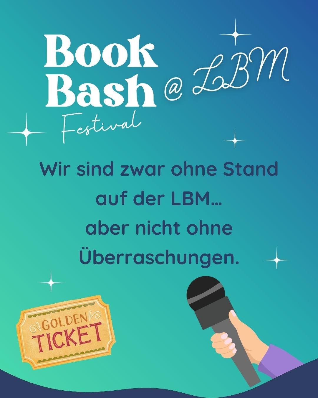 Zusammen mit Sarah und Selina sind wir auf der LBM unterwegs und haben ein paar Überraschungen für euch mit dabei. Wenn ihr uns sehr (ihr erkennt uns an den T-Shirts oder Buttons), dann sprecht uns auf jeden Fall an!!!
Wir freuen uns sehr auf euch 🫶
#leipzigerbuchmesse #bookbashontour #communitylove