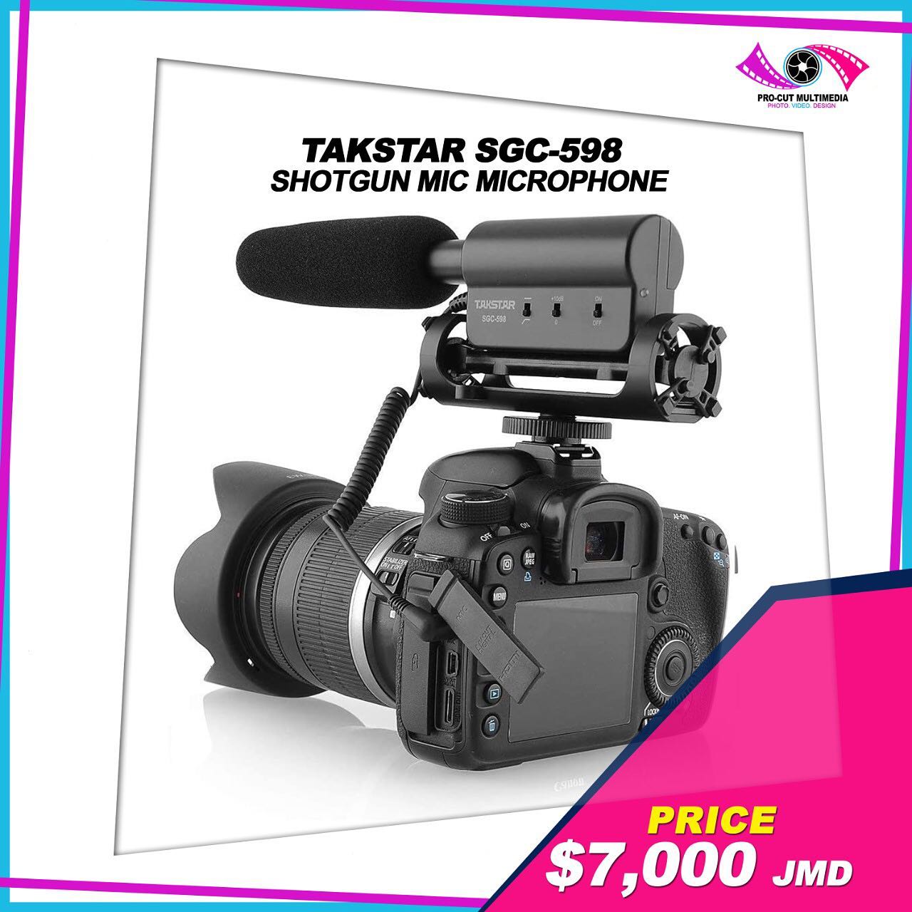 I’m Stock - Takstar DSLR Mic. DM or call us to place your order. #photographer #photographybackdrops #studiophotography #photographybackdrop #mm #photographynightlight #studiophotographer #film #cameras #photographygear #photographye #pardubice #vintage #filmphotography #shootwithsavage #canon #savagepaper #savageuniversal #savagebackdrop #savagebackdrops #mediumformat #antique #photographyaesthetic #savageseamlesspaper #savageseamless #filmphotographyproject