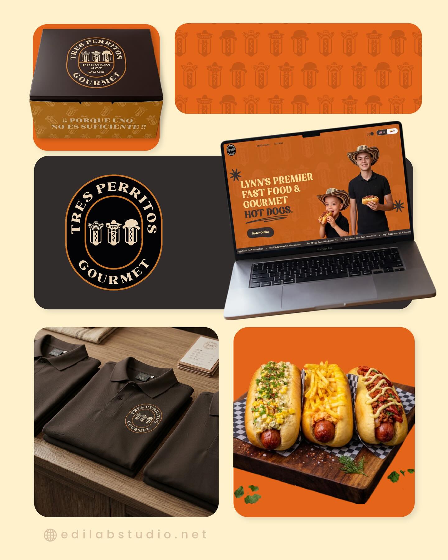 🚀 At Edilab Studio, we took Tres Perritos Gourmet to the next level 👇
🔥 Storefront design that grabs attention
🔥 Full branding that builds identity
🔥 A website optimized to convert customers
This isn’t just design…
👉 it’s strategy built to grow your business.
Today, Tres Perritos doesn’t just sell food…
it sells an experience, a brand, a presence.
💡 If your business isn’t operating at this level yet…
you’re leaving money on the table.
📩 Message us and transform your business like they did.
.
.
.
.
.
#SmallBusiness #Branding #WebDesign #FoodBusiness #EntrepreneurLife