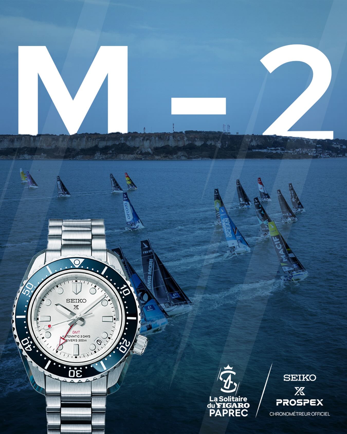 ⏱️🚨 Dans exactement 2 mois, les skippers de la 57e édition de La Solitaire du Figaro Paprec seront sur la ligne de départ à Perros-Guirec !
Une course contre le temps où chaque seconde compte. Grâce à @seikofrance Prospex, chronométreur officiel de la course, le temps est entre de bonnes mains. ⌚️🌊
#LaSolitaire #IciNaissentLesLégendes #seikoprospex