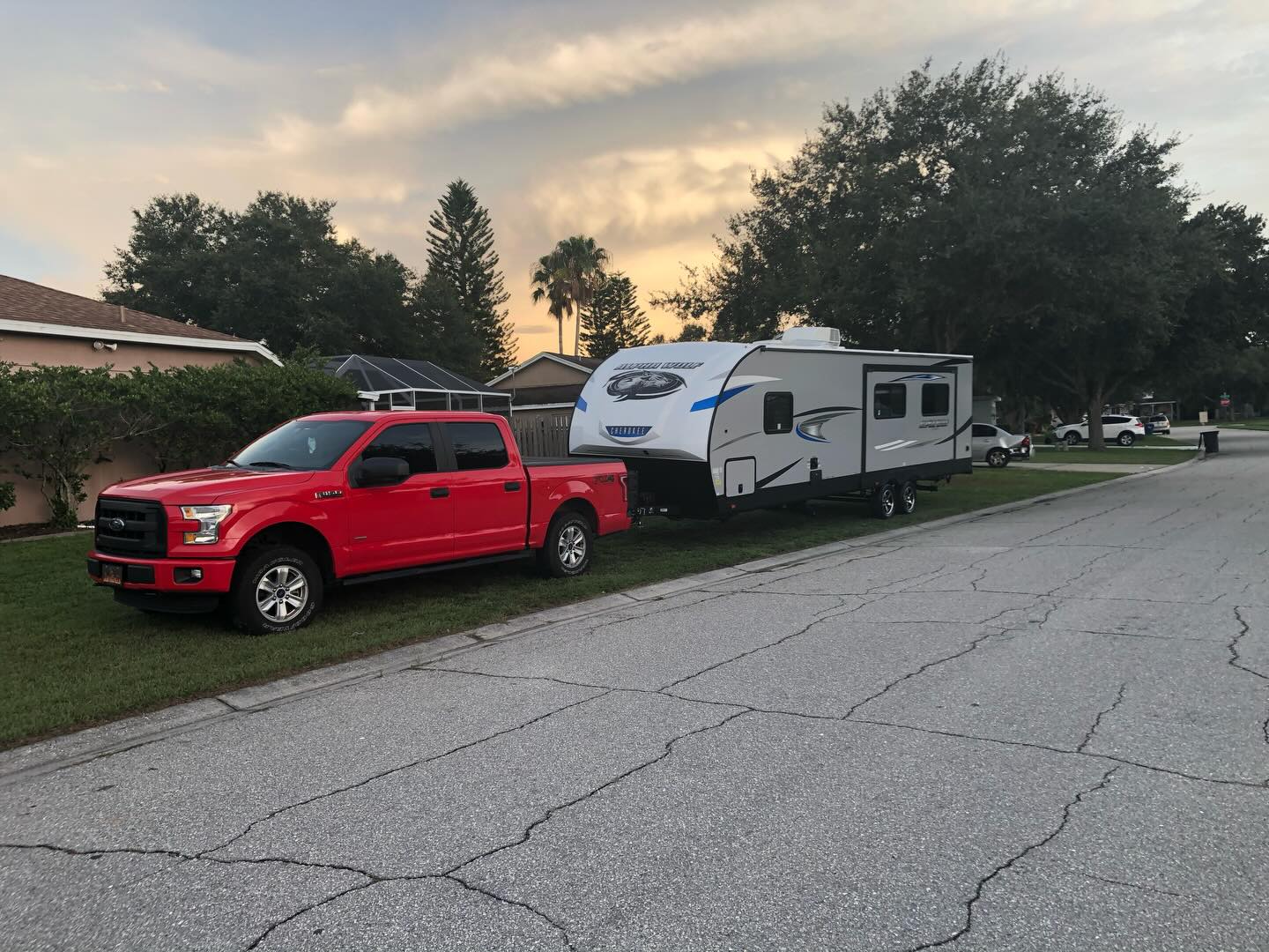 Today is a little flashback to the day we brought our first rig home (FR Alpha Wolf), and then to our current rig (Keysyone Cougar). Our first RV will always be special, but we love our Cougar!
#rvlife #rvliving #travelphotography #travel #LifeOnTheRoad