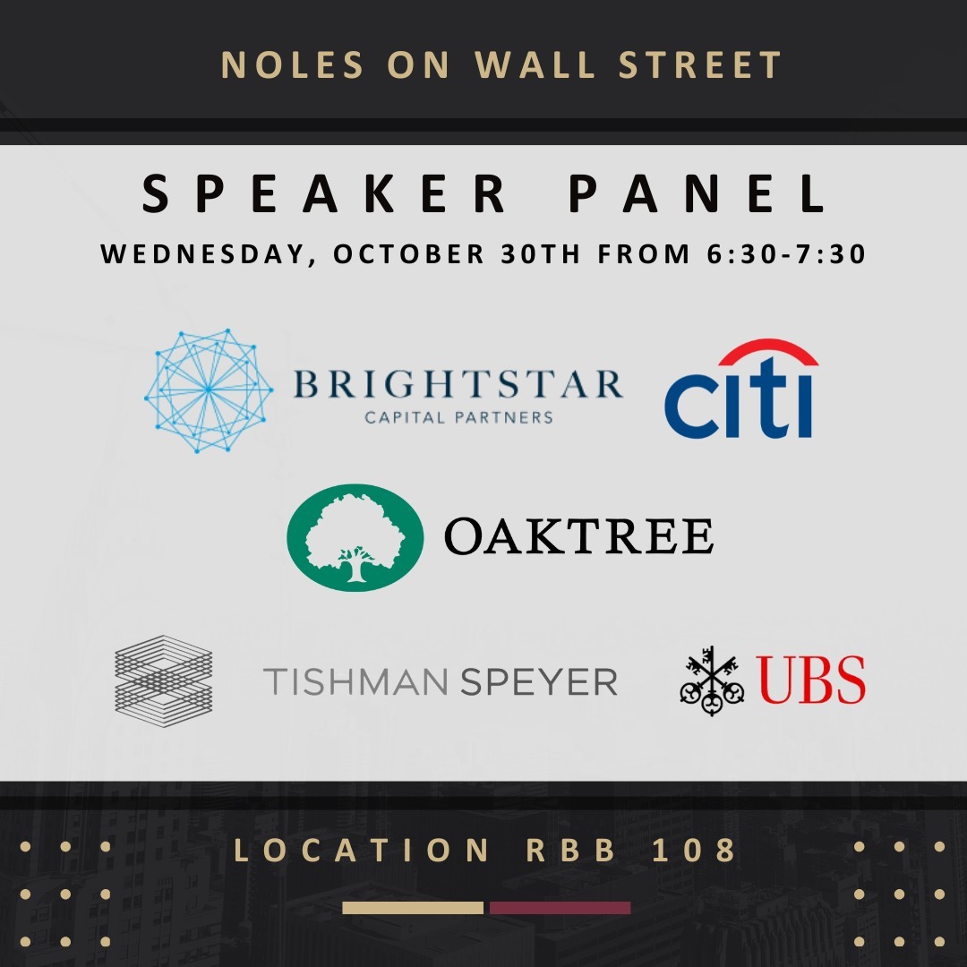 This Wednesday, Oct 30th at 6:30 is the 2nd Undergraduate Finance Workshop in RBB Room 108.
The lecture will introduce Coverage and Product Groups with a speaker panel shortly after. Please DM or email with any questions.