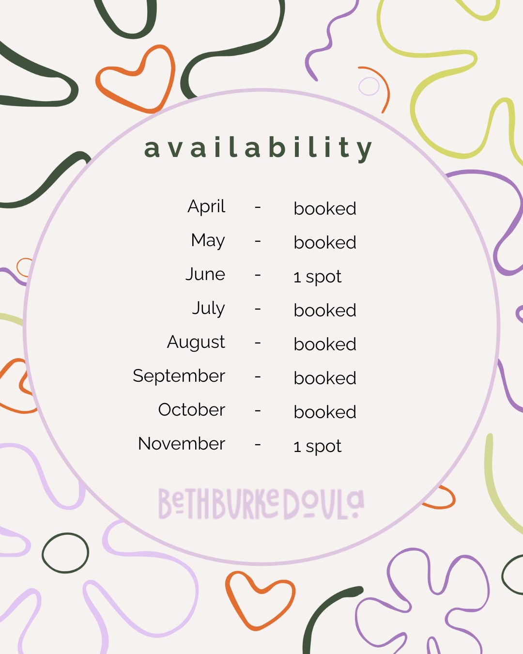 Here’s the thing…babies don’t check calendars, but doulas have to 😅
I have one cheeky little spot in June available, and November + early Dec is open for any freshly pregnant and organised families 🙌🏻
Get in touch if you’d like to have a completely obligation free chat about what you’re looking for and if my support fits in well with that (plus to check in to see if the very important vibes be vibing!).
MWAH!!
#doula #birthdoula #melbournedoula #birthsupportmelbourne