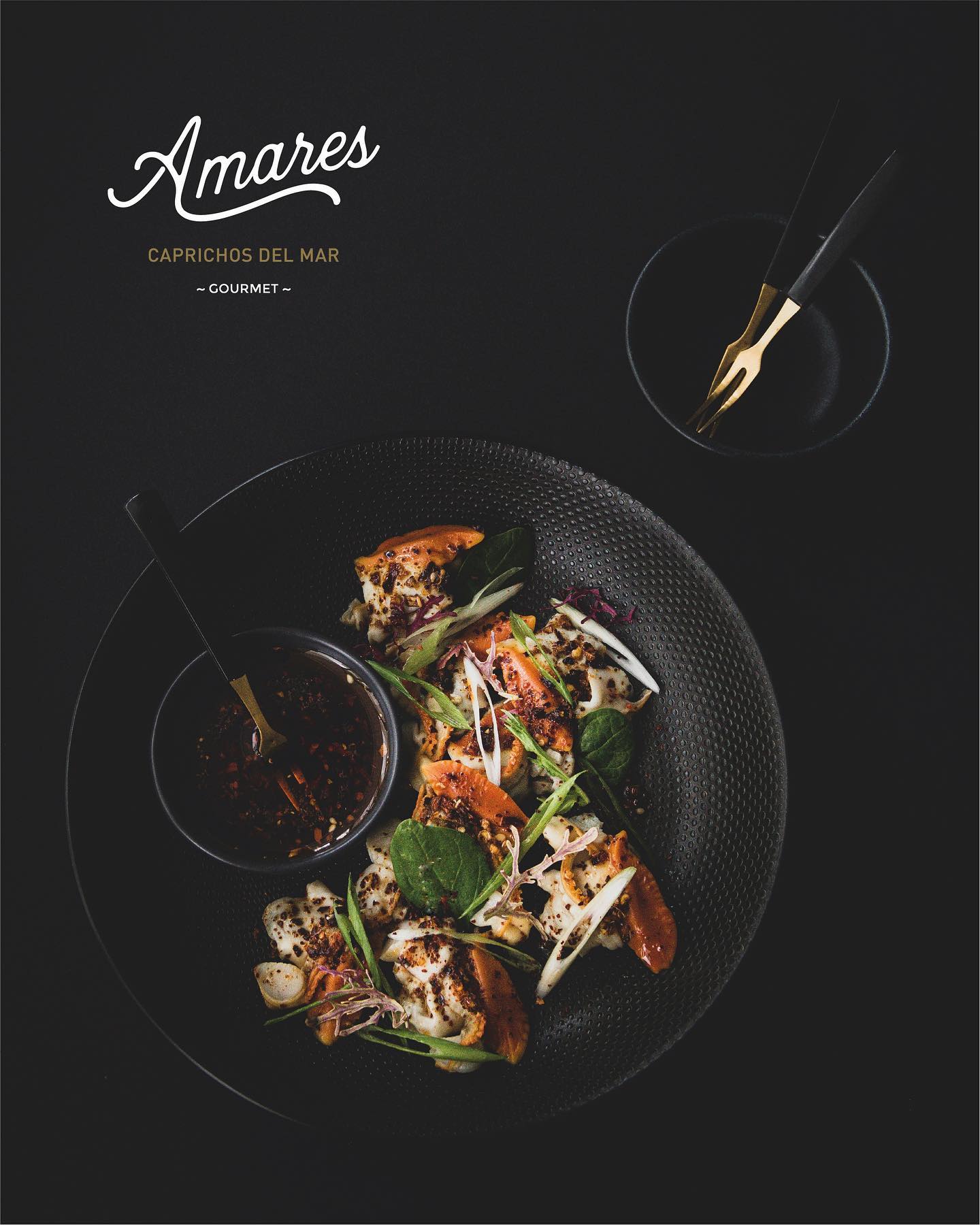 Recette du jour : concha fina, sauce chili oil.
#amaresgourmet #lastapasdeamares #unjourunerecette