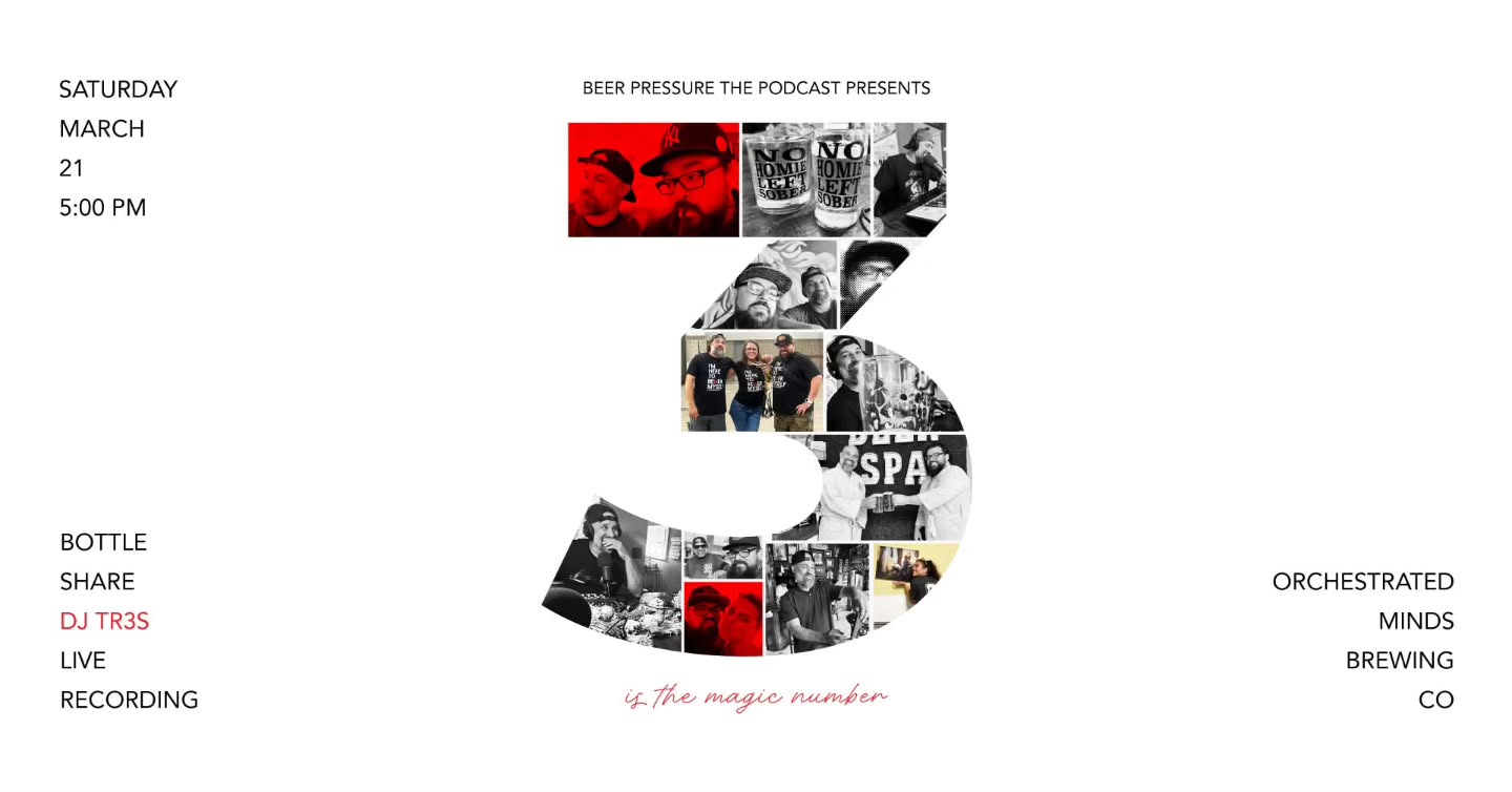 @beerpressurethepodcast is celebrating 3 years and you’re invited 🍻
What started as a simple Beer Advent calendar between friends has grown into one of South Florida’s most authentic voices in craft beer and local culture and now they’re bringing that energy into the real world.
Join @beerpressurethepodcast, @beardbrewsandfood, and @brewsbeatsneats on Saturday, March 21 at @orchestratedmindsbrewing for a night of:
• Bottle share
• Live podcast recording
• DJ TR3S
• Real conversations with the community that made it all possible
If you’ve ever tuned in, discovered a new brewery through them, or just believe in supporting local, this is the kind of event you show up for.
We recently sat down with the team behind #beerpressurethepodcast to break down how they built the podcast and why local media like this actually matters more than people think.
Read the full story now on #Choose954.com and get a deeper look before you pull up.
Because when we support local platforms, we keep the culture moving forward. #Podcast #orchestratedmindsbrewing #CraftBeer