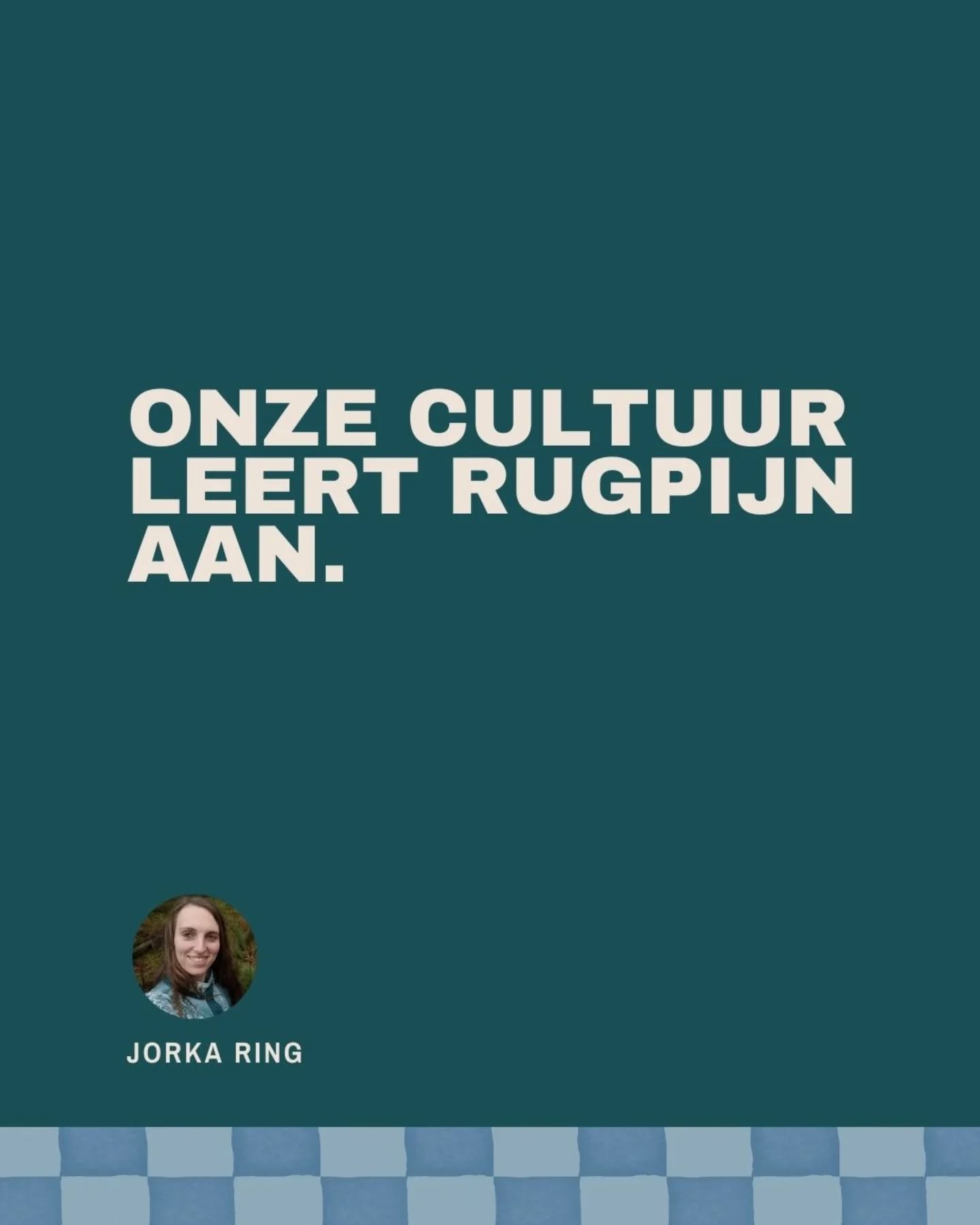 Je hoort vaak ' je moet opletten voor je rug hoor als je tilt"
Alsof rugpijn iets fragiels is. Iets dat snel stuk gaat.
Maar dat verhaal klopt niet helemaal.
Je bent veel meer dan je rugpijn.
En vaak ligt de oorzaak niet alleen in je lichaam,
maar ook in hoe we leven, werken en denken.
Dit zijn de redenen waarom onze cultuur een grotere rol speelt dan je denkt.
Welke vond jij schokkend?