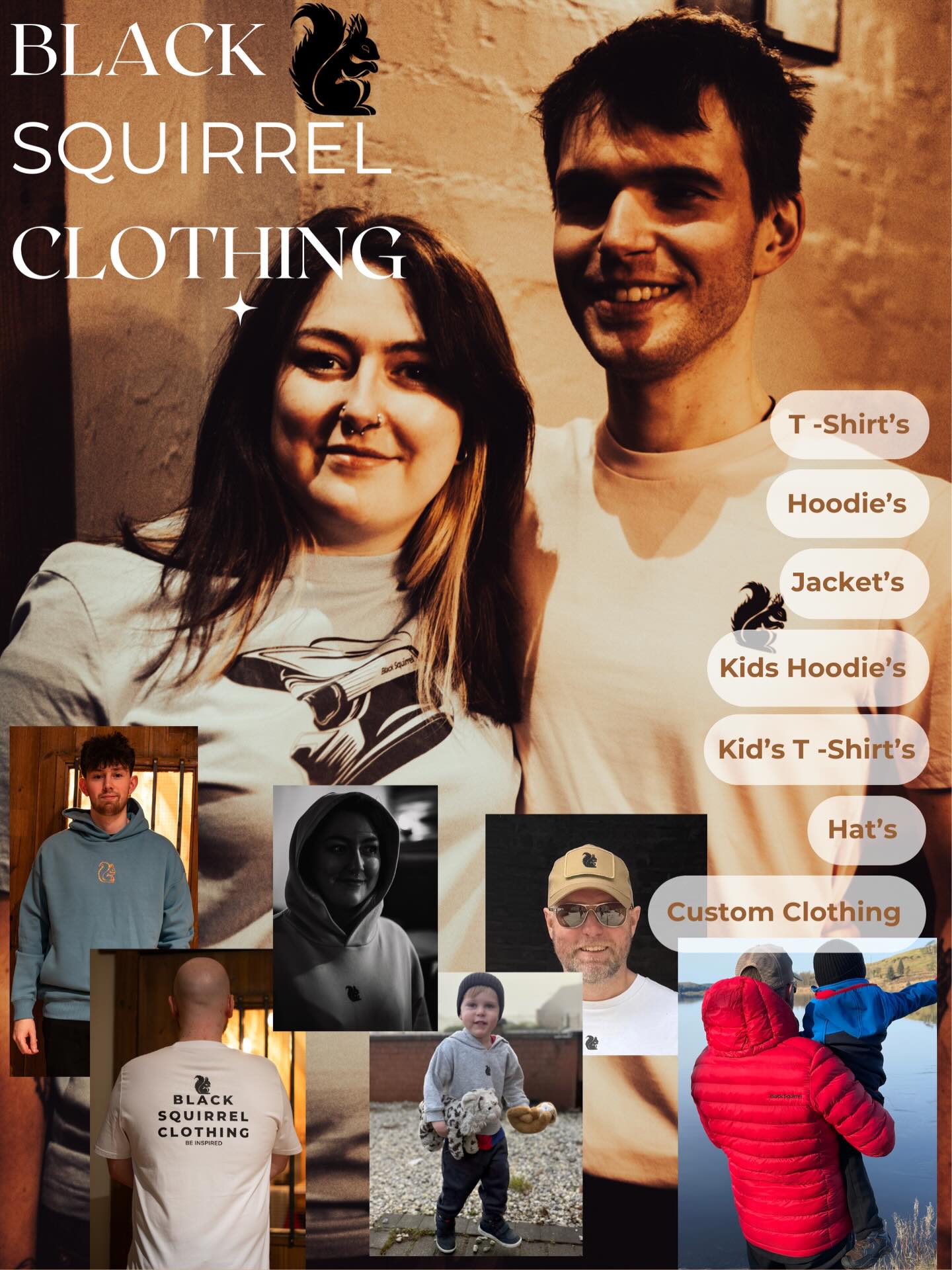 Have you got your Black Squirrel Clothing T or Hoodie yet?!
@add_impakt
@btwfalkirk
Check us out Now!! Link in Bio.
#blacksquirrelclothing
#localbusiness