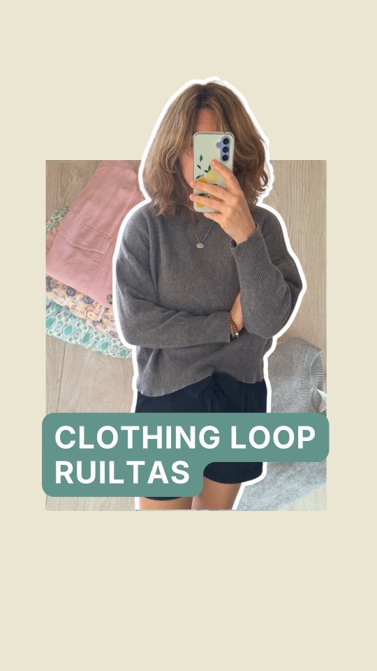 Jep, ik zit nog steeds in een clothing loop in mijn buurt en krijg om de zoveel tijd een ruiltas om kleding uit te kiezen die ik kan inruilen met eigen stuks ♻️.
Soms zit daar absoluut niks interessants in. Soms vind ik oprecht toffe stuks. In de tas voor deze vond ik een BH van Marie Jo in mijn maat die me perfect zit dus big win!!! 😜
Gratis kleding en het enige wat je moet doen is die hoop kleding die al lang klaar ligt voor de kringloop ermee inruilen. What's not to like?
En ook: 100% kASjHSMIeR?? Need I say more?? Never sleep on kasjmier. Wat een woord ook 😂.
Swap don't shop ✌🏼
@theclothingloop
Kleding ruilen - ruiltas - clothing loop