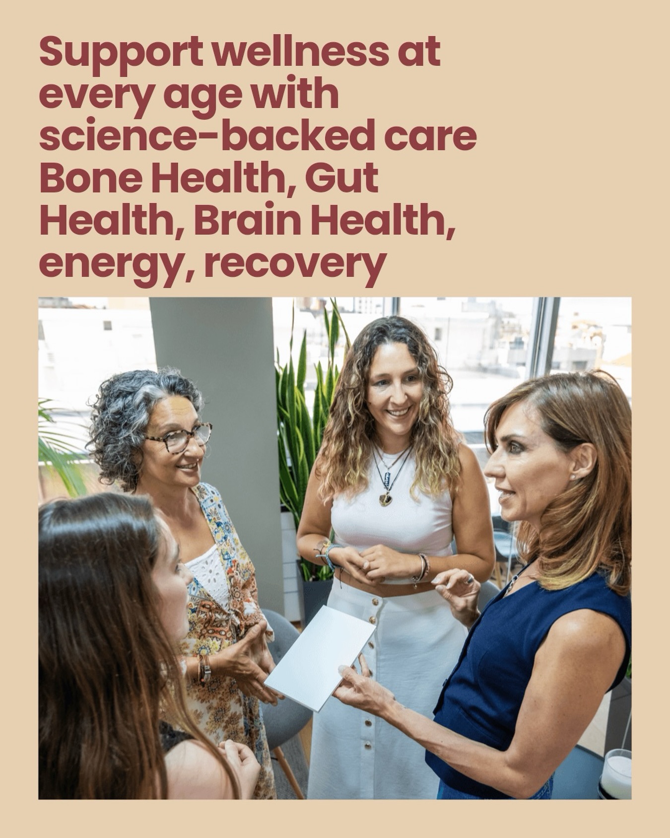 Wellness is a journey that evolves with us. At every stage of life, caring for our physical, mental, and emotional health helps us stay strong, connected, and thriving.