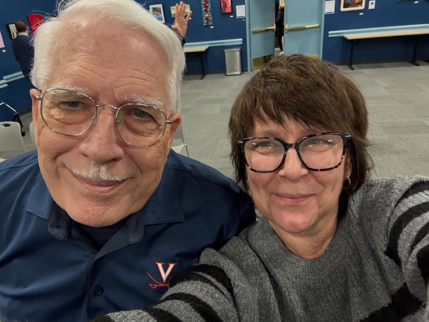 With my favorite Fredericksburg historian Scott Walker, I had the pleasure of filming  tonight the lecture on Germans in Fredericksburg put on by the German sister city organization here for VA 250. I learned a lot.