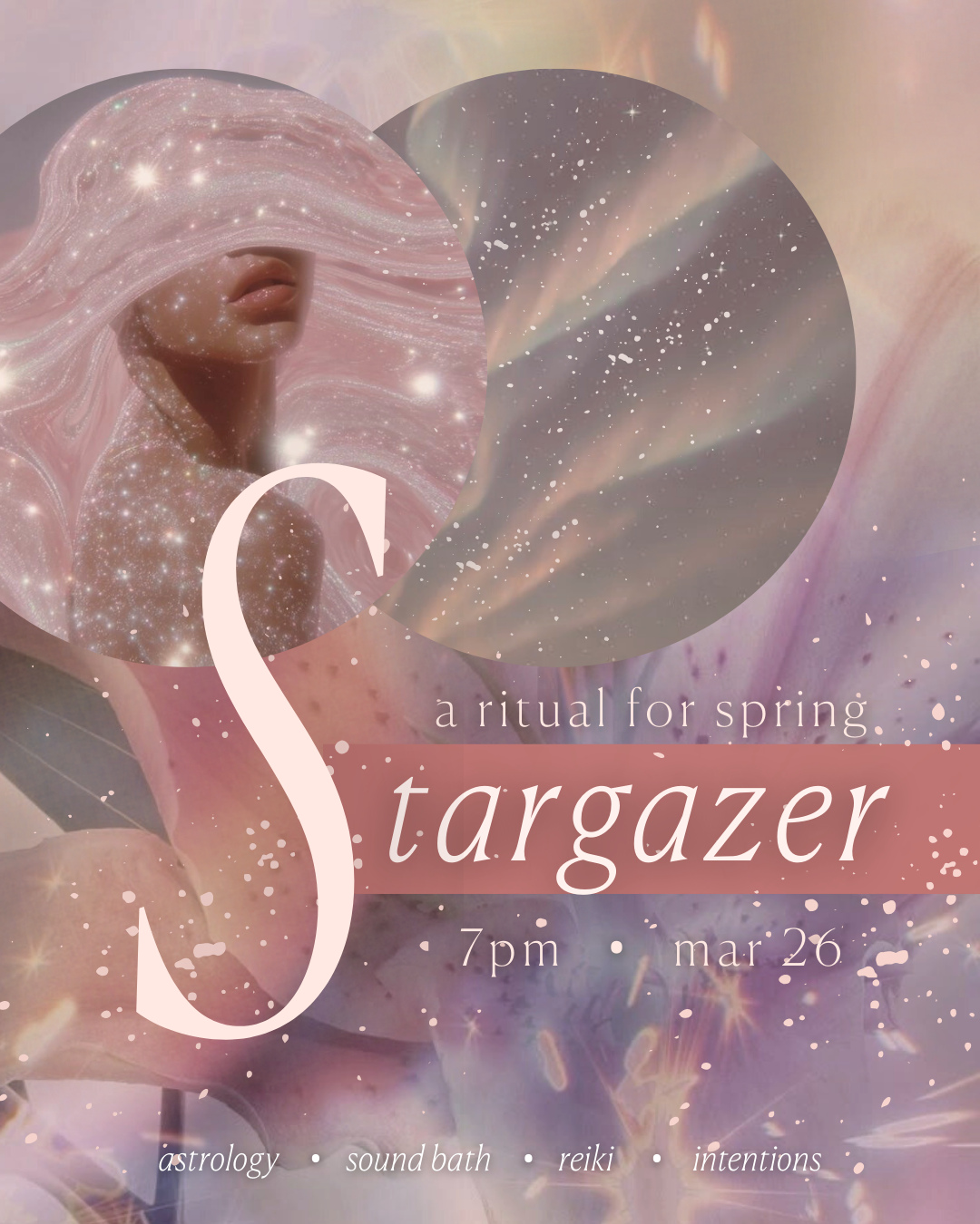 Spring is beginning to stir — and with it comes that feeling that something new is ready to take shape. 🌌💮
Join Alyssa & Kristyna for The Stargazer, an intimate evening of astrology insight, intention setting, and a reiki-infused, deeply restorative sound bath.〰️
A moment to pause, reflect, and reconnect with what’s ready to grow in the season ahead.
🌌 March 26 | 7PM
Spots are limited.
Comment STARGAZER below and we’ll send you the details and booking link. ✨