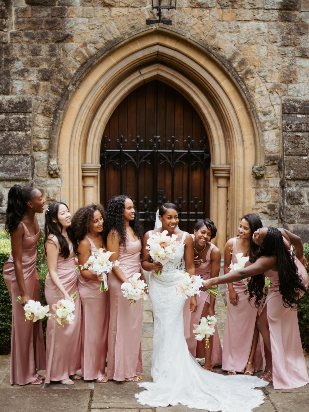 Beautiful Jasmine who married at St Stephen's Church on Sydenham Hill last summer. The brief was small, fluffy, pretty and to incorporate calla Lillie's. These elegant bouquets were a joy to make.
Stunning photos as ever @ellajasminphotography