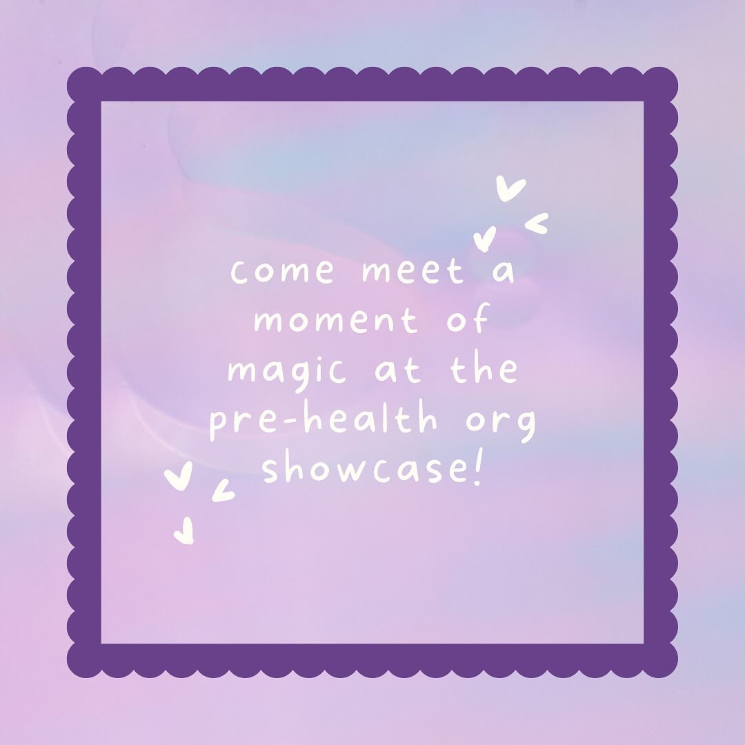 Come say hi and see what our org is all about! You do not need to be pre-health to attend or jain the org 🫶🤍✨⚡️#amomentofmagicbaylor #amomentofmagicfoundation #amom #magic
