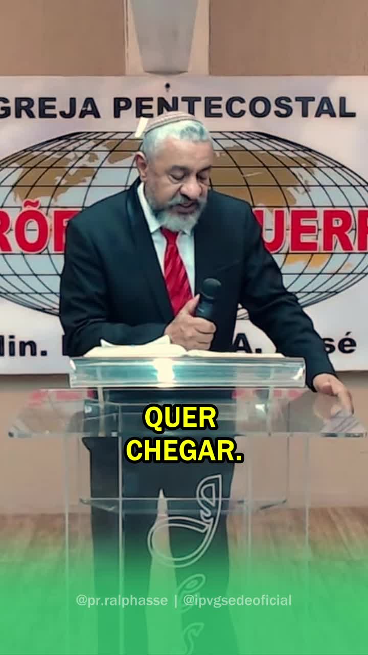 Viva o Senhor!
Assista mensagem completa no YouTube.
Link na Bio (@ipvgsedeoficial )
👉 Mensagem Pastor Ralph Assé (@pr.ralphasse)
📌 Culto dos Vencedores | Quarta-feira
15.10.2025
#ipvgoficial #ipvgsedeoficial #eusouvarõesdeguerra