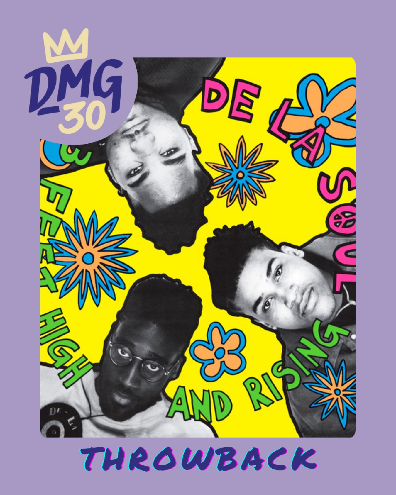 March 2026 marks three years since De La Soul’s catalog was made available on streaming for the first time ever. This was a joint effort between DMG and Reservoir to bring these classic works into the modern age. A project like this is too tremendous a task to describe, and one very few were even willing to attempt through the decades that passed from the initial release. This will stand as one of the most important works that Deborah and the supporting team poured their hearts into. Some notes about 3 Feet High And Rising specifically:
De La Soul’s best-selling album to date, 3 Feet High and Rising, released March 3, 1989, is popularly acclaimed as a revolutionary hip-hop album, particularly because of it’s use of heavy sampling. This album hit number one on Billboard’s Top R&B/Hip-Hop Albums Chart and was even featured on Rolling Stone’s “500 Greatest Albums of All Time” list. 3 Feet High and Rising made space outside the genre of hardcore gangsta rap and pionered not only sample usages, but also use of sketches and humourus skits.
DMG was involved on many of the clearances, with some standouts being:
(3 Is) The Magic Number sampling “5 Feet High and RIsing” by Johnny Cash
Can U Keep A Secret sampling “Got To Get A Knutt” by Newbirth,
Description sampling “Poet” by Sly & The Family Stone and “Midnight Theme” by Manzel