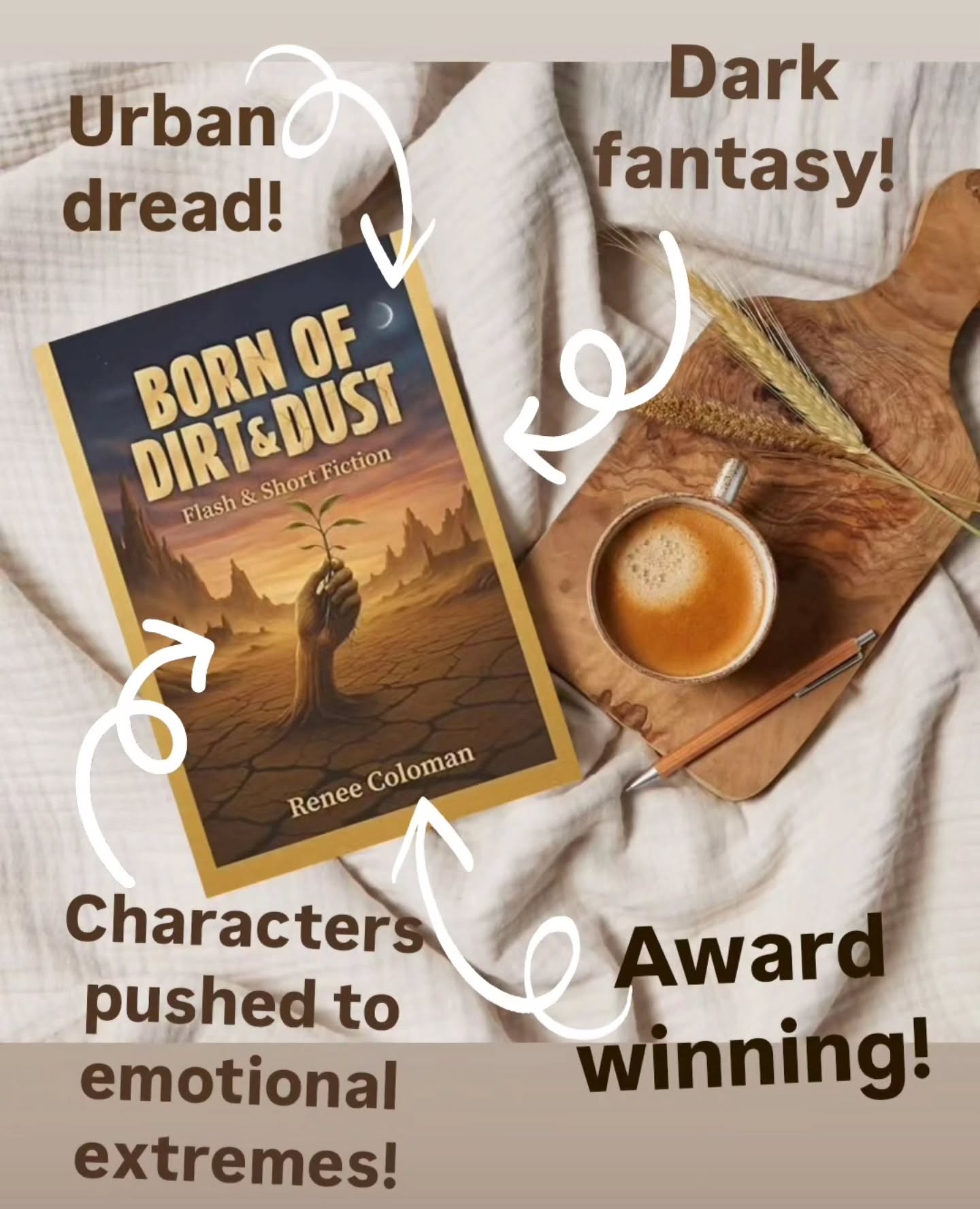 Baby, baby, baby! This book is a fireball 😎 Hot, sticky, and sweet.
#speculativefiction
#awardwinningauthor
#indiebooks
#storiesthatbite
#readersofinstagram