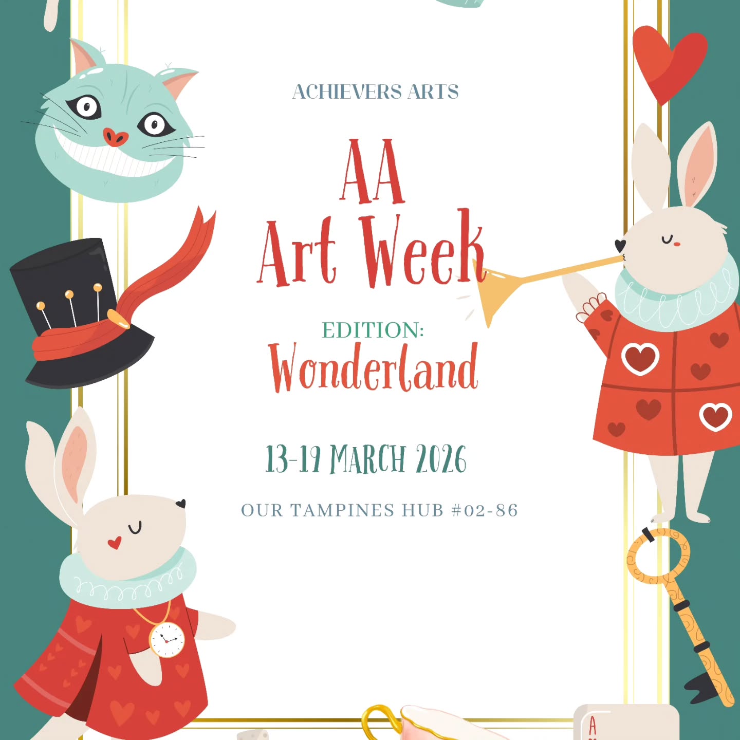 ✨🎨 AA Art Week: Wonderland Edition 🎨✨
What a magical week it has been! 💫
We are incredibly grateful for all the amazing kids and supportive parents who made our Wonderland Art Week such a joyful and memorable one. From exploring creative stations to bringing imaginative artworks to life, every moment was filled with laughter, curiosity, and creativity. 🐰🎩
Seeing our young artists immerse themselves, express freely, and shine in their own unique ways truly reminds us why we do what we do. 💖
Thank you for being part of this journey with us — for your trust and continuous support. It means the world to us!
We hope everyone had as much fun as we did, and we can’t wait to create more magical art experiences together again soon. ✨
With love,
Achievers Arts
#ArtsAndCrafts #artstudio #achieversarts #kidsart