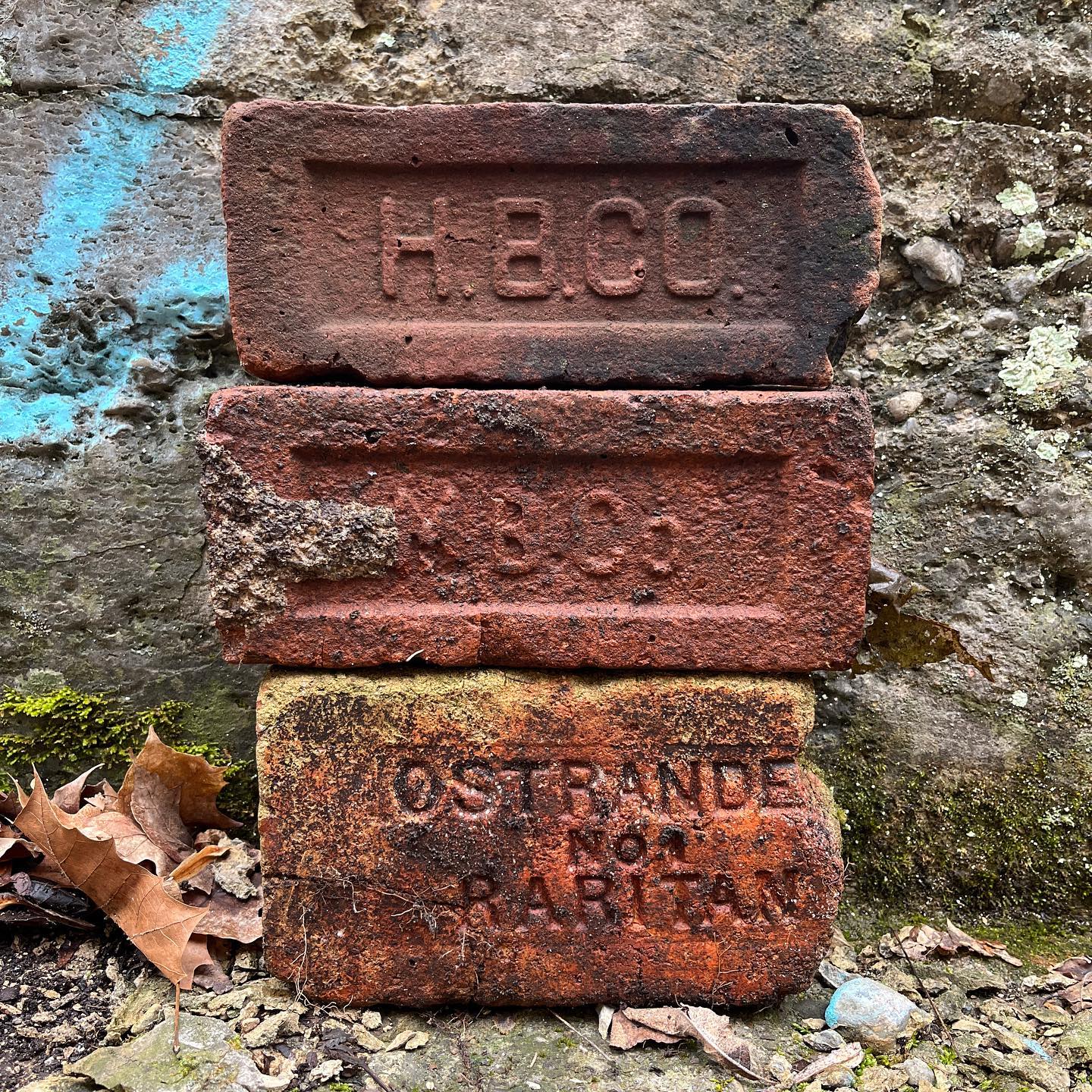 In my treasure hunting adventures, I often come across stamped and embossed antique bricks, many of which, were made from clay found along the Hudson River.
According to the New York Times, “It’s fairly safe to assume that any brick building constructed between 1800 and 1950 includes some form of sediment from the banks of the Hudson River”. The Empire State Building, the Museum of Natural History, the arches of the Brooklyn Bridge, Delmonico’s and countless residential buildings — including the Parkchester development in the Bronx and Stuyvesant Town-Peter Cooper Village in Manhattan — were all built from Hudson Valley bricks.
During the industry’s turn-of-the-century heyday, there were more than 135 brickyards along the Hudson’s riverbanks mining seemingly endless deposits of clay.
H. B. CO. - Heitlinger & Company or Hackensack Brick Company (c. 1899)
M. B. Co. - Montowese Brick Company (1899-1933)
Ostrander Raritan Fire Brick (1886-1920)
.
.
.
.
#collection #brickcollection #bricks #antiquebricks #bottlehunting #lostandfound #pickers #antiques #historyhunter #brickcollectors #antique #treasurehunting #history #brickcollector #antiquebrick #oldbricks #brickcollecting #finditpickitup #treasure #adventure #treasures #detecting #savinghistory #dirtfishing #travel #explore #buriedtreasure #bottlesandbits #treasurehunter #artifacts