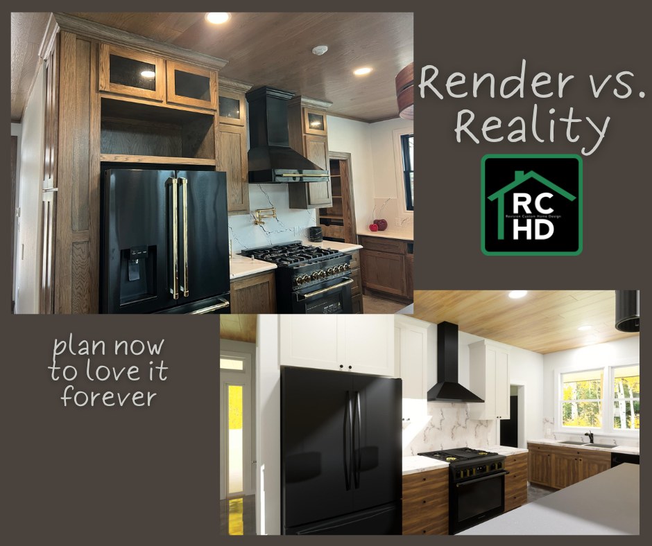 Seeing materials together in render avoids the “these looked different in my head” problem.
When you can see it, you can choose it.
And when you choose it early, you build smarter.