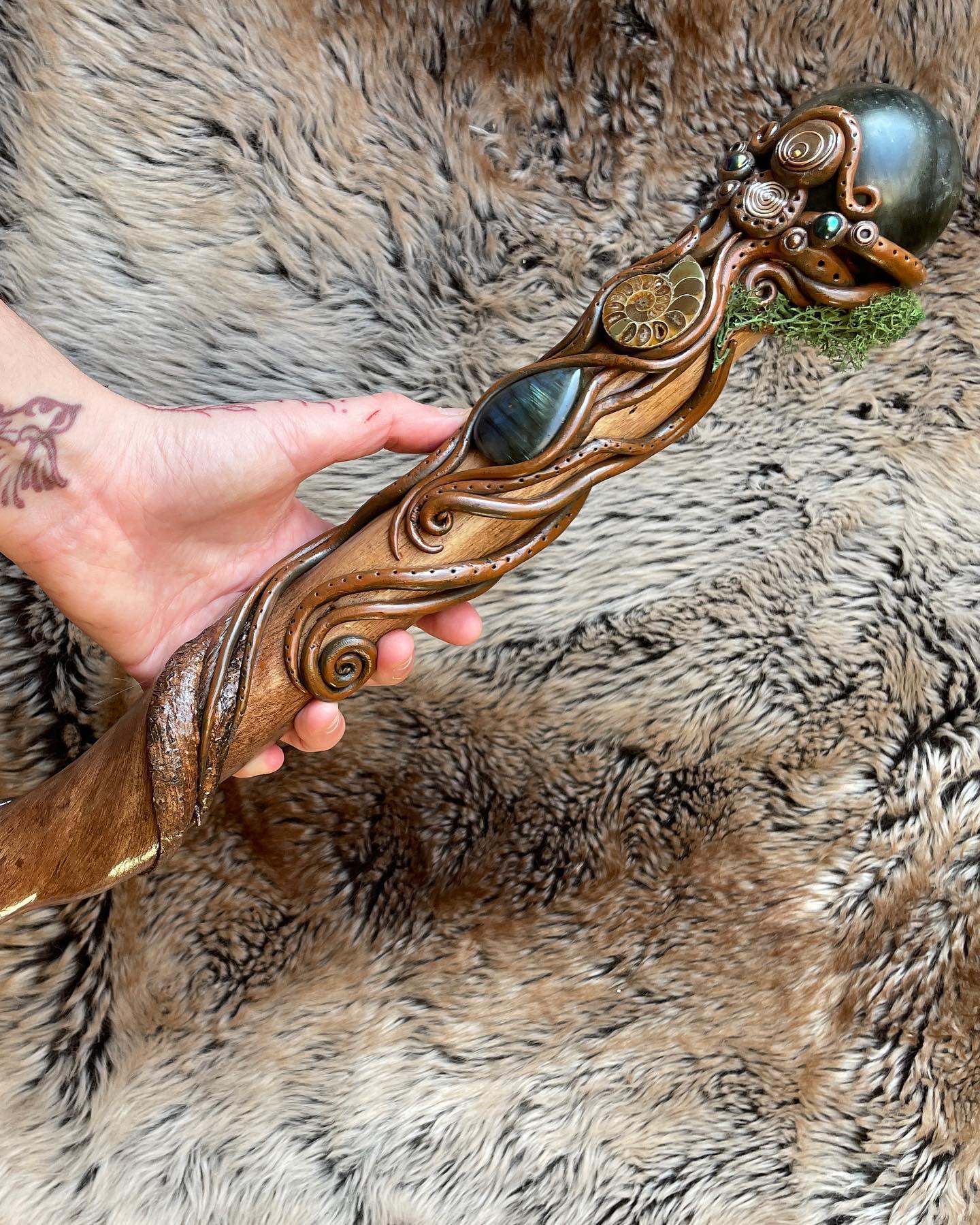 Druid Staffs just landed in my Etsy shop! (Link in bio) ❤️🌿🙌
.
.
.
#witches #pagan #wiccan #druid #pagansofinstagram #witchythings #witchyvibes #instawitch #witchlife #druidstaffs #druidstaff #druids #witch #witchaesthetic #witchvibes #witchcraft
#witchshop #druidgifts #paganalter #paganlife #paganwitch #druidry #druidlife #druidcraft #druids #wicca #staffs #wiccalife #talkingsticks #druidsofınstagram