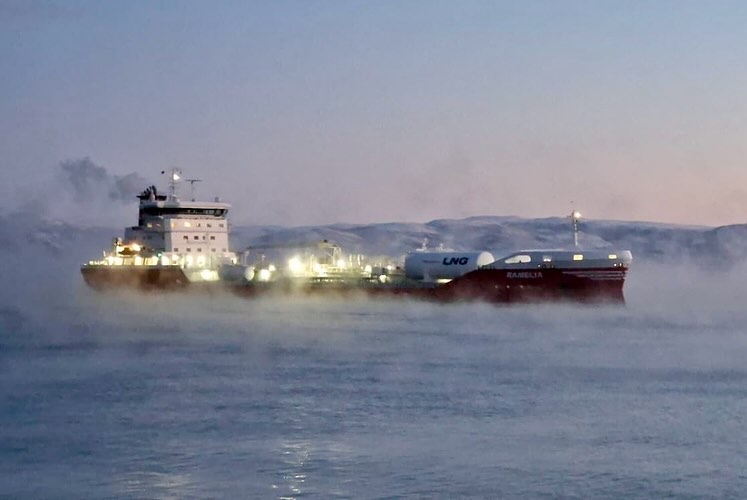 Ramelia underway from Alta to Tromsö🇳🇴 📷Hanna Andersson and Martin Falk