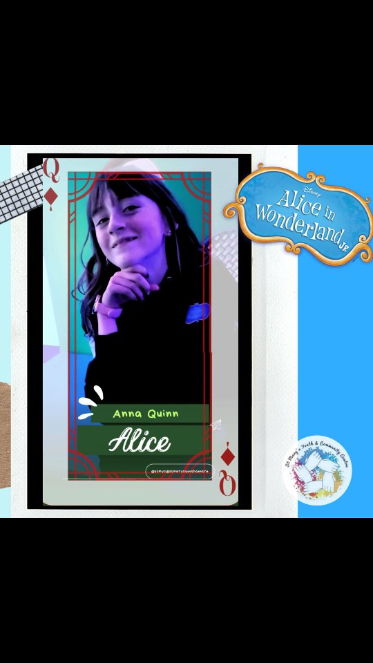 Meet the Characters of Alice in Wonderland JR. ✨
We are thrilled to introduce the wonderful characters of our musical!
Our talented young performers bring each role to life with incredible singing, dancing, and acting—filling the stage with their own unique energy and charm.
We can’t wait to share this magical journey with you! 💫
We are so lucky to have such an amazing and enthusiastic cast—each one truly makes this show special.
#stmarysyouthcentretullamore #tullamore #aliceinwonderlandjr #disneymusical #cast