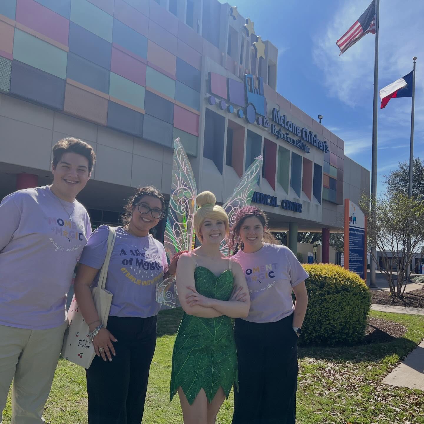 Spreading a little magic where it matters most ✨💜
Wednesday, our chapter had the honor of visiting the incredible kids at McLane Children’s Medical Center in Temple.
From smiles to laughter (and a little pixie dust 🧚♀️), moments like these remind us why we do what we do, to bring joy, hope, and a bit of magic to every child we meet.
Forever grateful for these moments and the hearts we get to connect with 💫#amomentofmagic #makemagichappen
