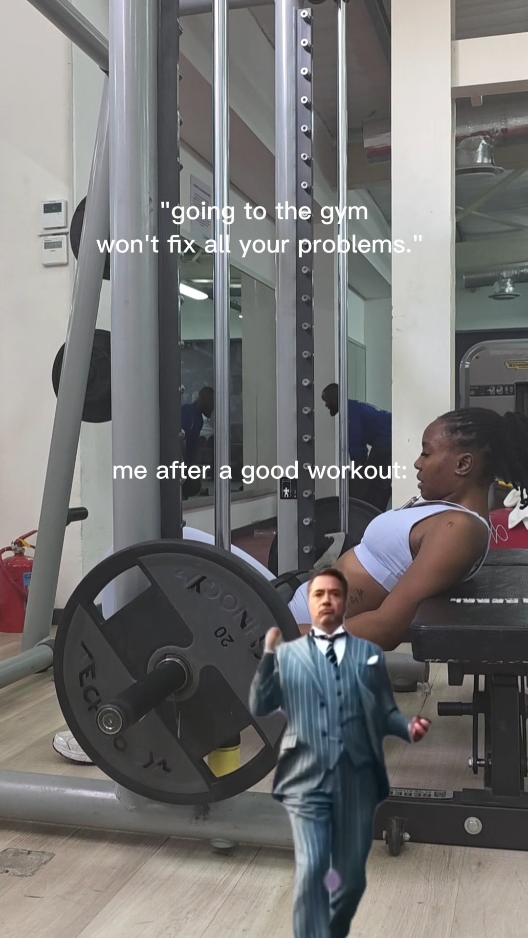 They said the gym won’t fix all your problems…
But it definitely fixes your mood. 💪🔥
#GymMotivation #WorkoutVibes #FitnessLifestyle #GymHumor #LifestyleGym