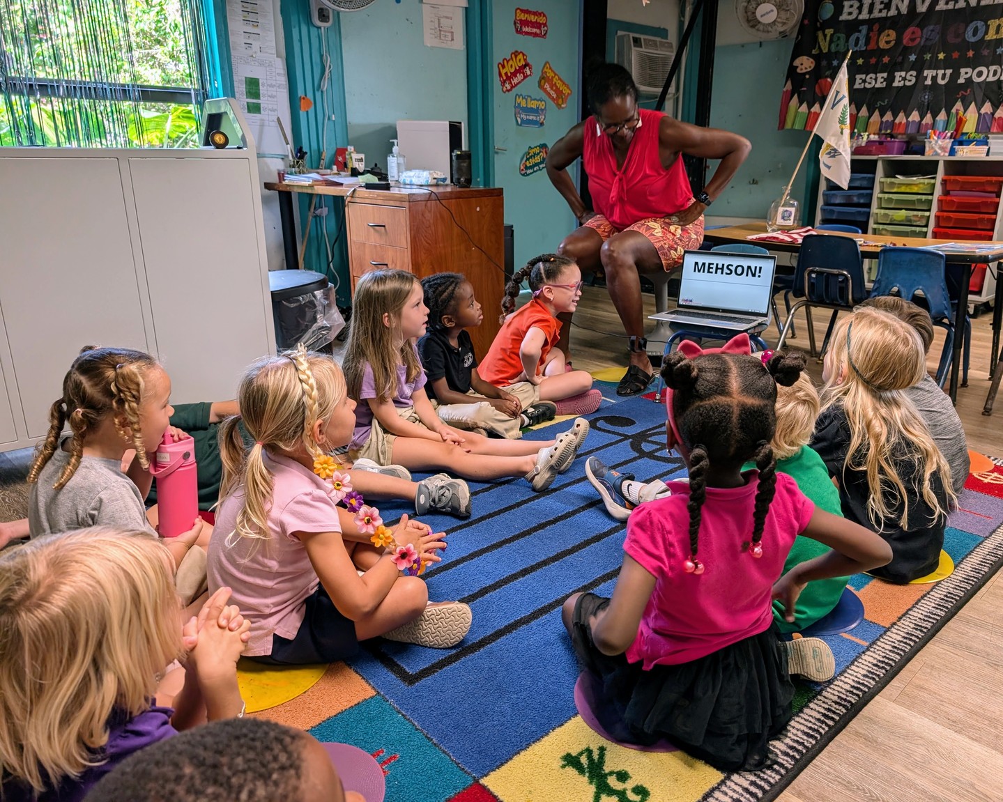 Retired educator and GHS board member Ms. Coreen Samuel brought Virgin Islands History Month to life for our pre-K students, who explored V.I. colloquialisms and studied the territory’s flag, creating their own colorful versions inspired by its design.
#virginislandshistory #virginislandsculture