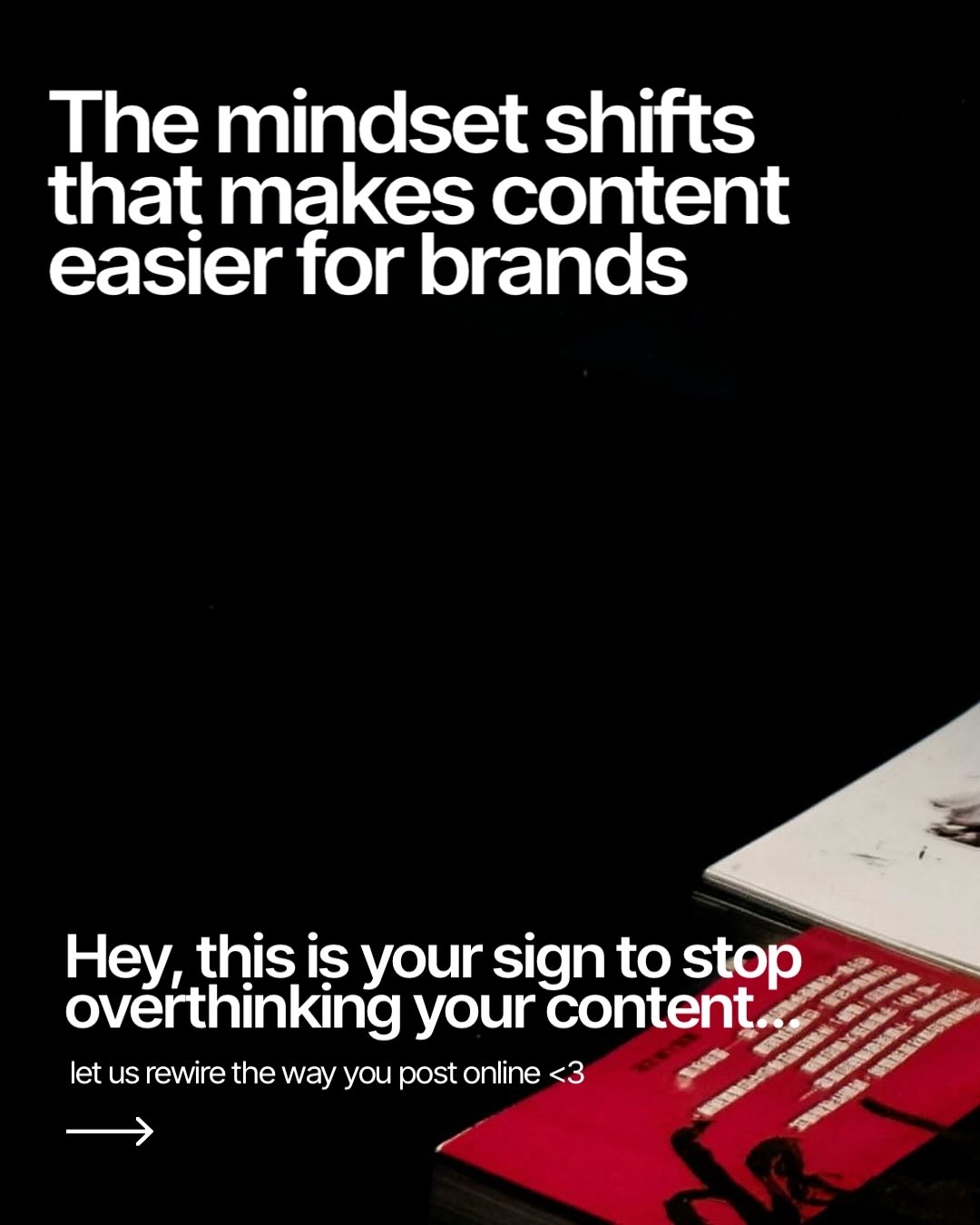 Swipe to learn the mindset shifts that makes content easier for brands ▪️▪️▪️
if you want to stop guessing and start growing, our newsletter lands in inboxes every week and it’s completely free.
👉🏼Link in bio to get on the list. 🏴
#businessgrowthstrategy #businessowners #businessmindset #socialmediasuccess #businesslife