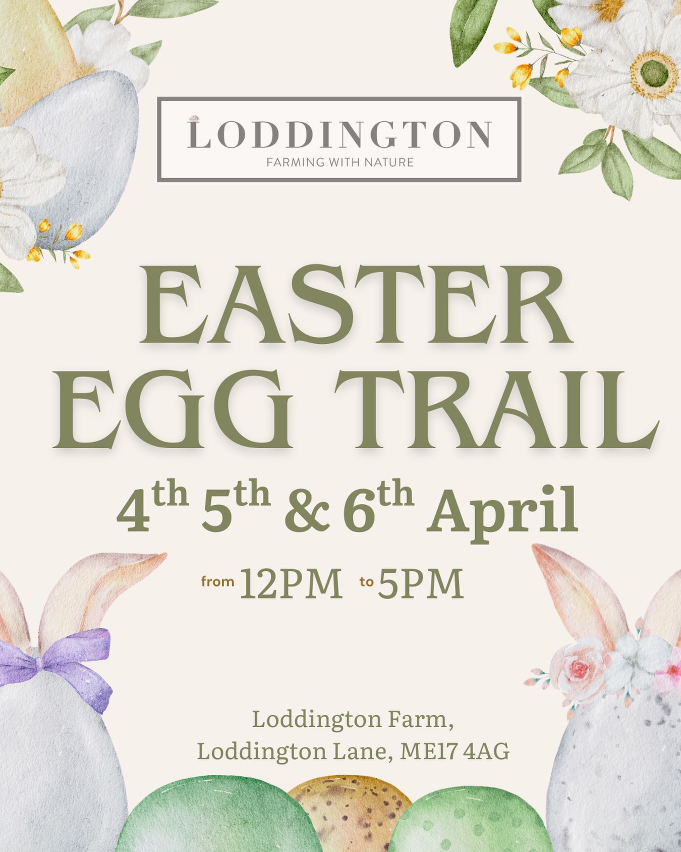 Ready, set… hunt! 🐰🥚
Join us this Easter weekend for lots of family fun! Check out the link in our bio for more information and to book your tickets for the trail!
#loddingtonfarm #easterweekend #whatson