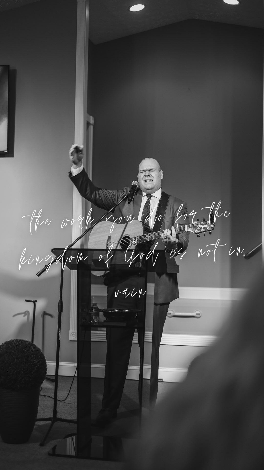 What you do for the Kingdom of God is never in vain!