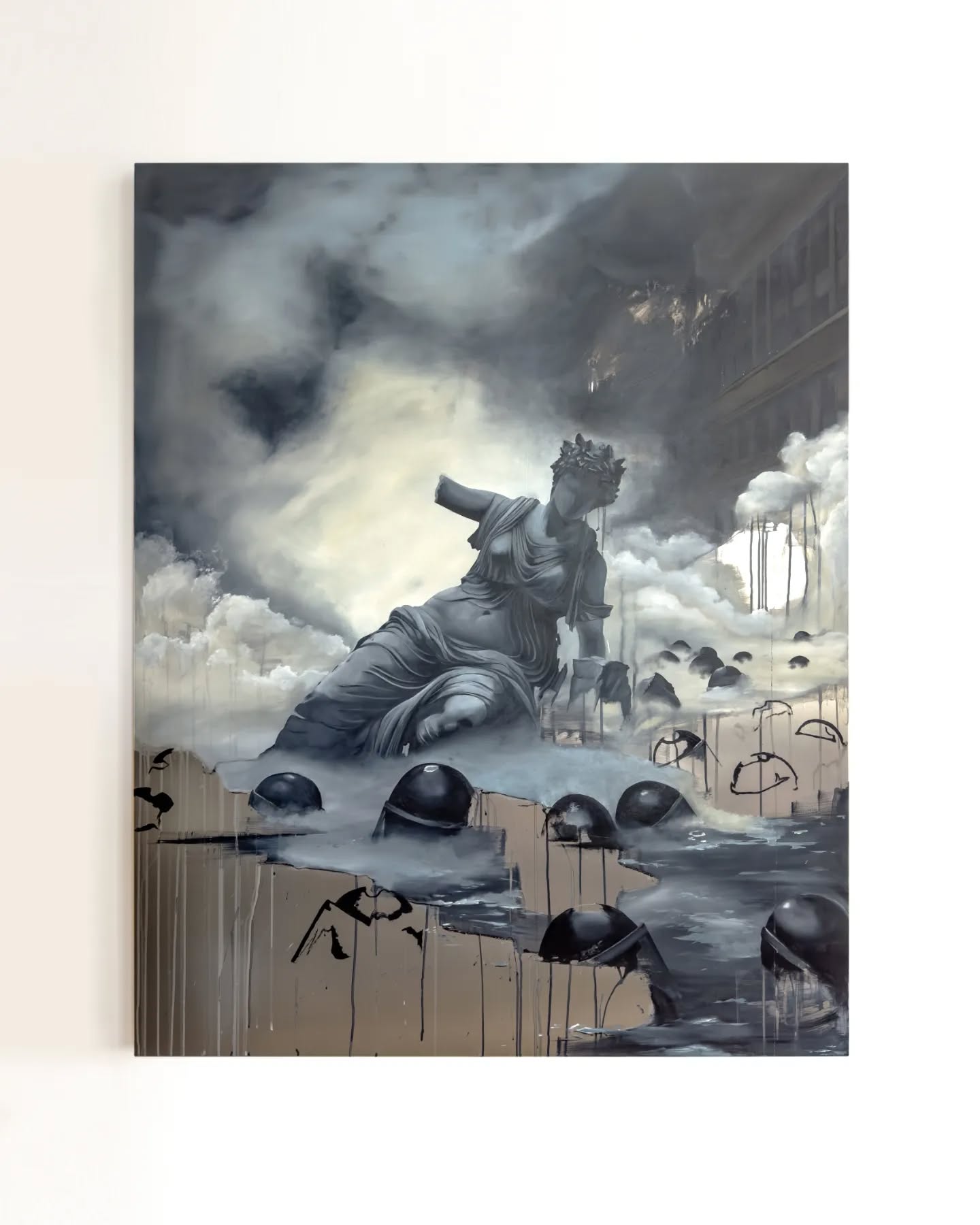 "Gewalt und Ästhetik VII"
oil/aluminium
150 x 120 cm
Aktuell in Hamburg bei der @affenfaustgalerie
zu sehen.
#oilpainting #contemporaryart #painting #art #artist #franzwerk