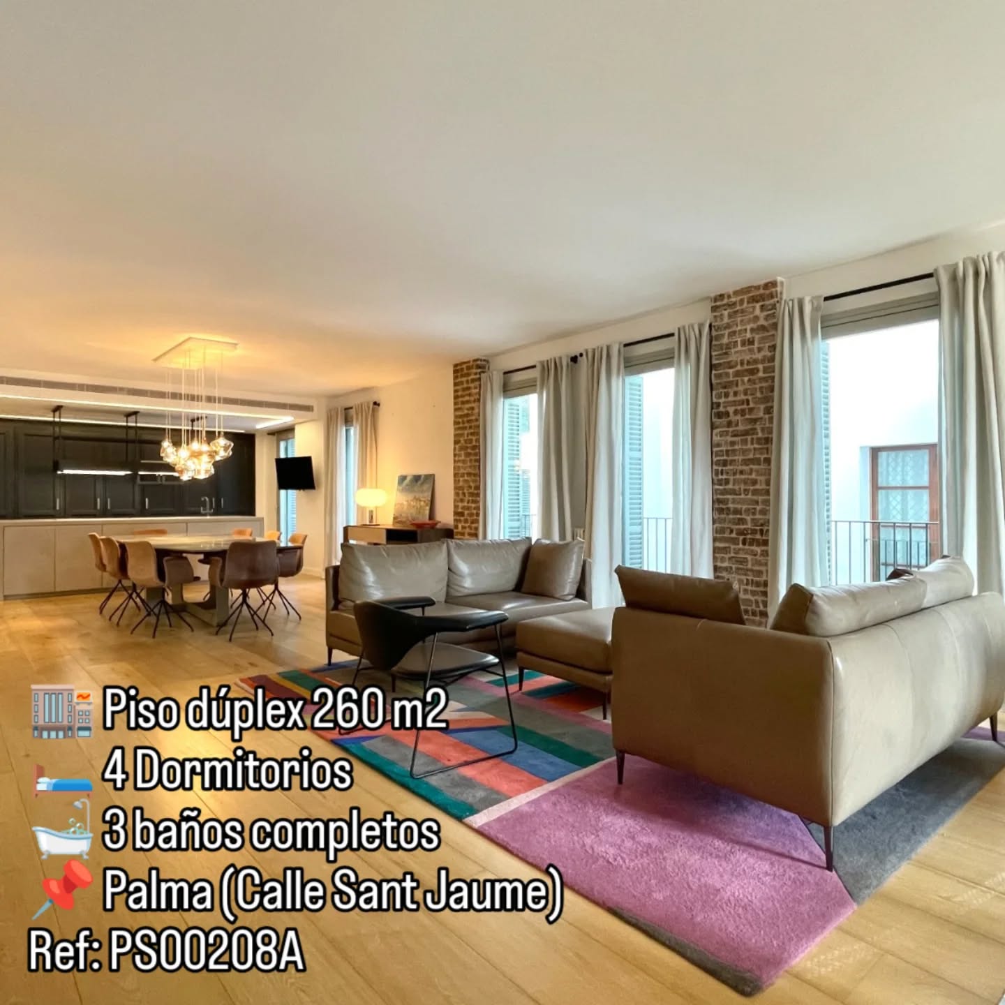 Espectacular dúplex en edificio emblemático 🏛️
Elegancia, comodidad y diseño con calidades excepcionales en pleno corazón de Palma de Mallorca.
Spectacular duplex in an iconic building 🏛️
Elegance, comfort, and design with exceptional quality in the heart of Palma de Mallorca.
Spektakuläres Duplex in einem ikonischen Gebäude 🏛️
Eleganz, Komfort und Design mit außergewöhnlicher Qualität im Herzen von Palma de Mallorca.
#PrestigeSpain #Palma #visitmallorca #propertyforrent #mediterraneanlifestyle