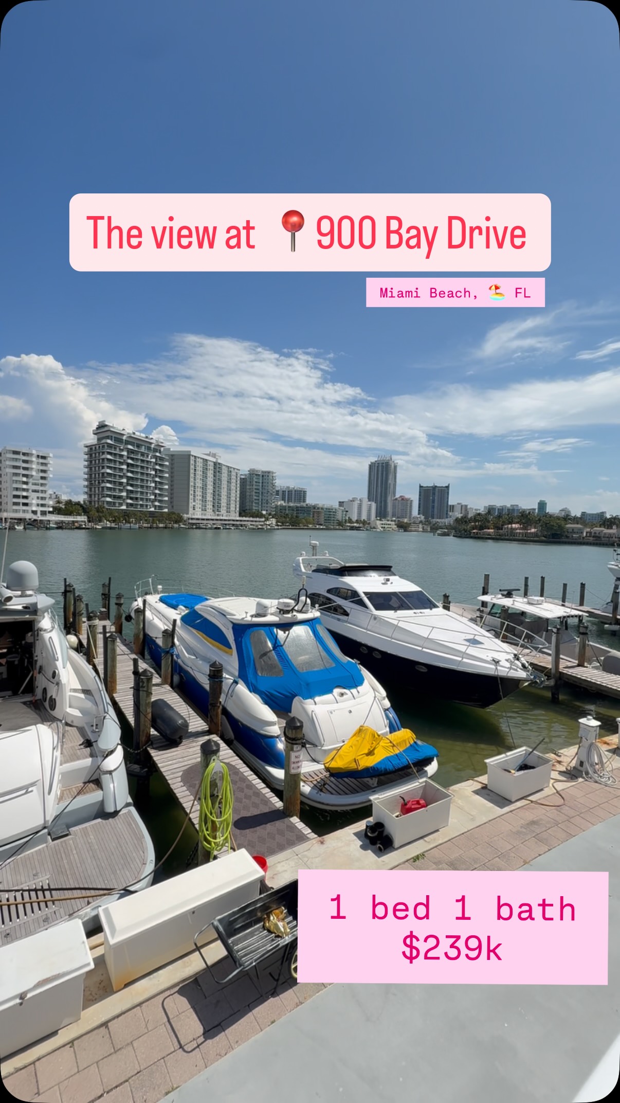 1 Bed 1 Bath 🛀 - $239k
“Saturday tour at the iconic King Cole Condo — 900 Bay Drive, Miami Beach! ✨ From the stunning lobby & water fountain entrance to the pool deck with those epic ocean views… pure Miami magic! 🌊🏠 Who’s ready for this vibe?
Call Kerby 📱 786-657-6458 #KingColeCondo #miamibeach #loancommander #oceanviews