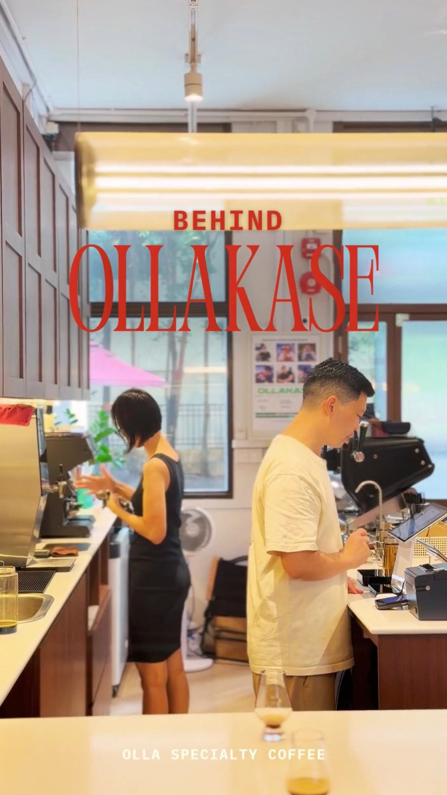 Some of you has been asking us about our ollakase inspired new drinks, here’s a small interview of how it all started out just as an idea 💡