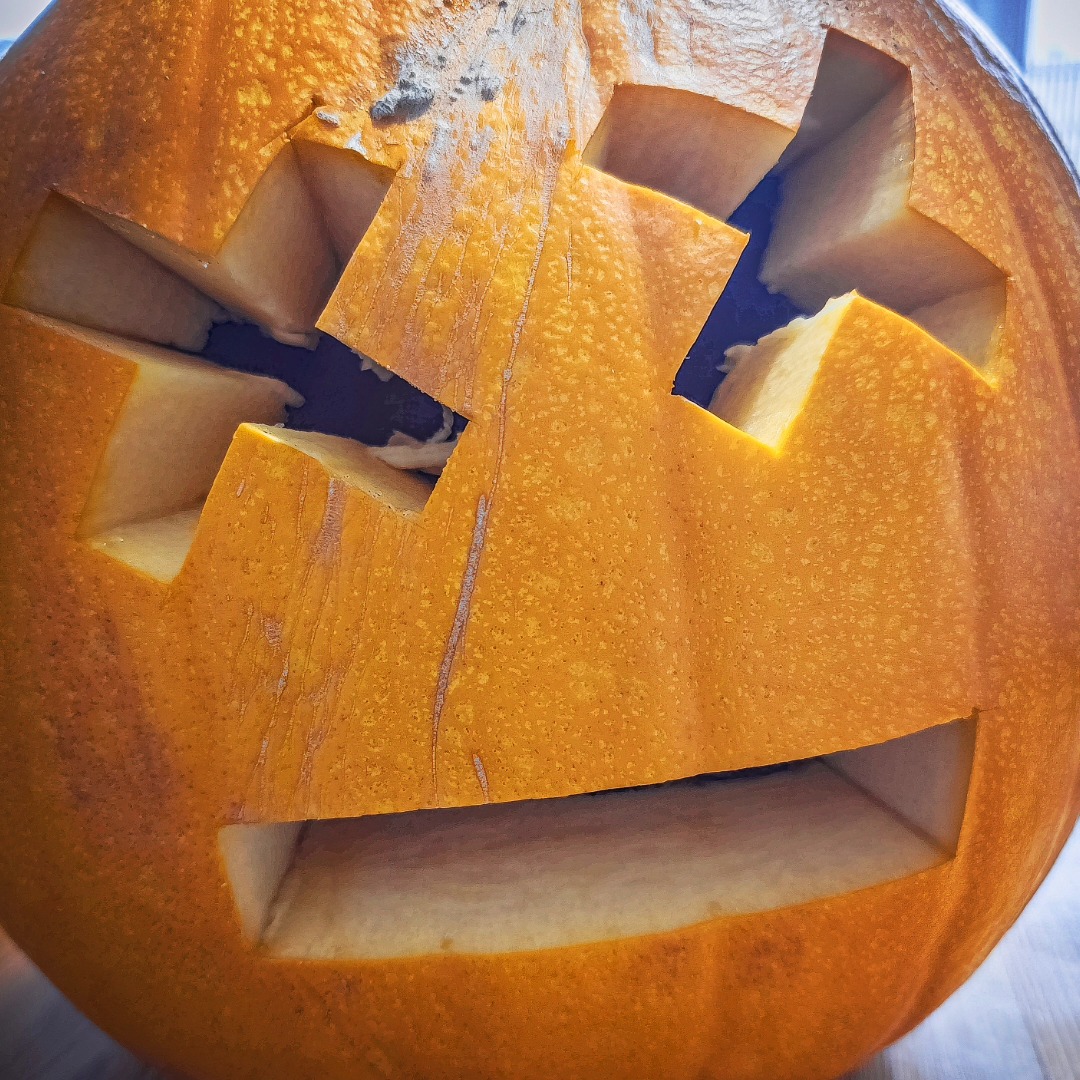Whilst pumpkin carving with the wee man, thought I'd take some photos of the inside... then added an explorer.. The big camera didn't fit, so had to use the phone camera.
Happy Halloween!
.
.
.
.
.
#lego #minifigures #s23ultraphotography #halloween #pumpkin #jackolantern #artofbrick