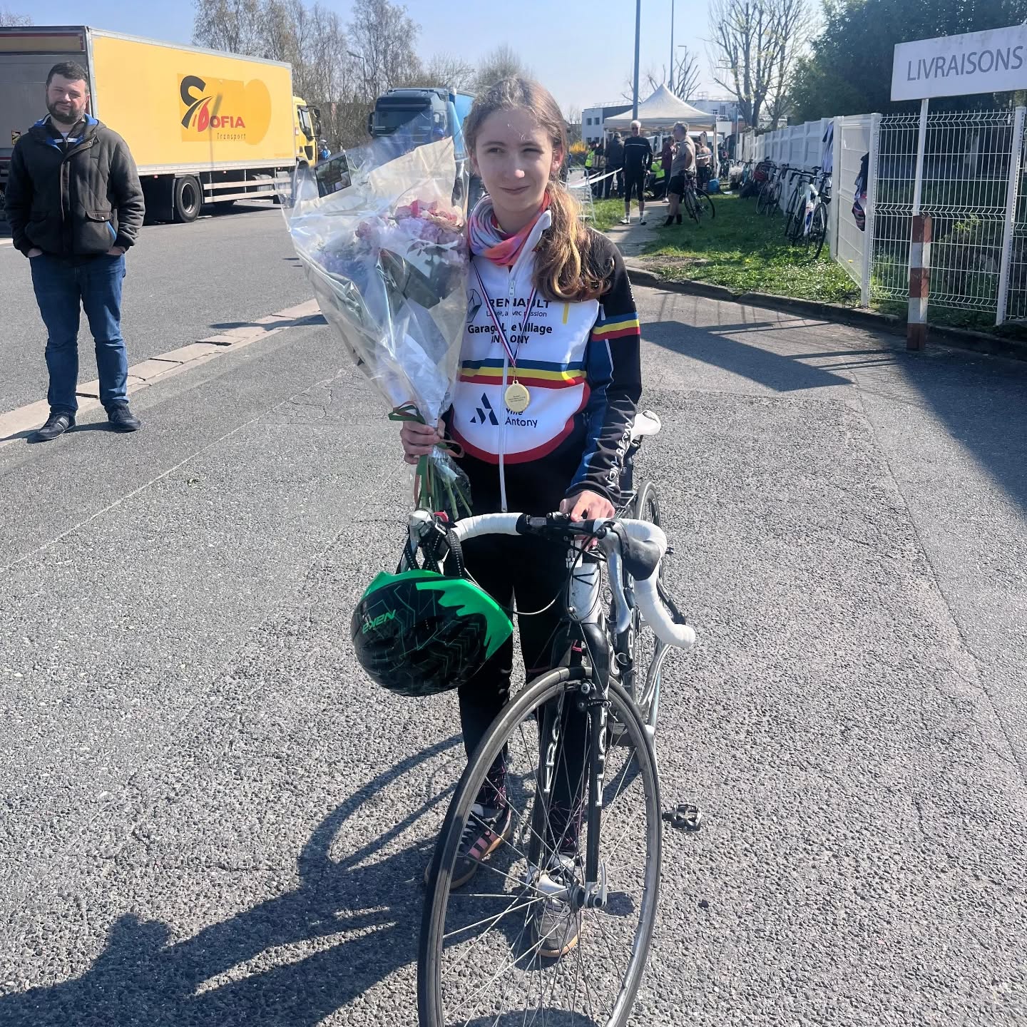 #ABCu15 🟦🟨🟥
Charlotte Gervaise 1ère féminine 🏆 à Villebon sur Yvette 😀