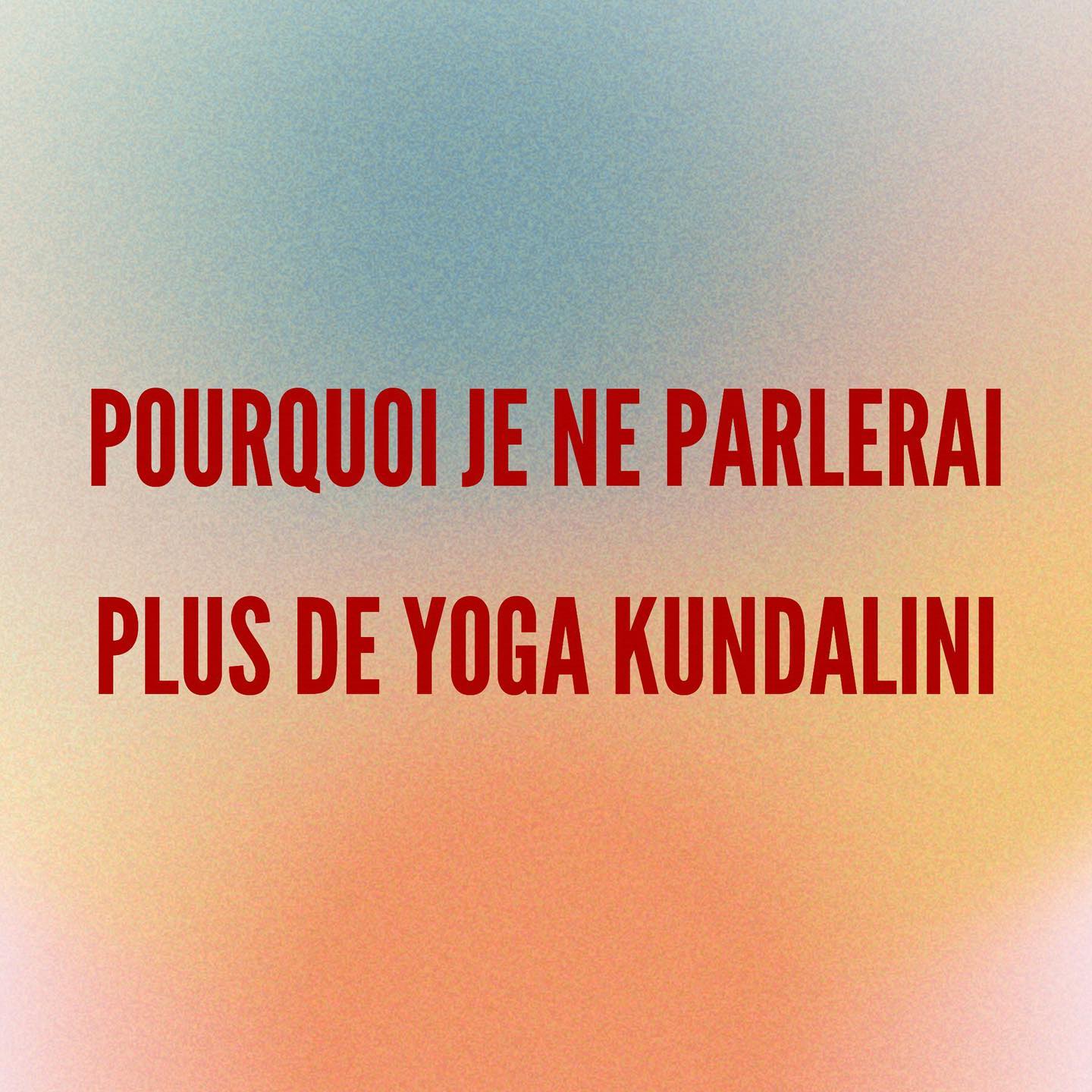 Voici quelques réflexions en cours. Rien de figé, libre et en mouvement.
Je suis curieuse d’avoir vos avis et retours.
Si le sujet vous intéresse, je vous invite à suivre le travail de @zineb.fahsi , ainsi que son blog @citta.vritti et son livre Yoga, nouvel esprit du capitalisme. Vous pouvez également trouver des ressources très inspirantes sur les comptes de @darya_ayatana_yoga et de @kundalini_yoghurt .
Le livre de @camille_teste , Politiser le bien-être, a évidemment nourri ma réflexion sur le sujet.
Pour les articles cités, voir le site de @philipdeslippe