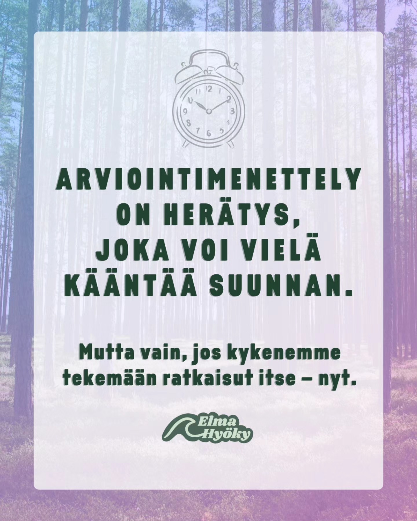 🔍 Keski-Suomen hyvinvointialue otettiin arviointimenettelyyn. Kirjoitin aiheesta blogiini – ja nyt myös mielipidekirjoituksen @keskisuomalainen -lehteen.
💡 Arviointimenettely ei ole rangaistus, vaan viimeinen herätys: meidän on tehtävä rohkeita päätöksiä itse, ennen kuin joku muu tekee ne puolestamme.
💬 Mielipidekirjoitus keskittyy siihen, miksi nyt on katsottava peiliin – ja toimittava (kuva 2).
✍️ Blogissa avaan, mitä arviointimenettely käytännössä tarkoittaa ja mitä vaikutuksia sillä voi olla (kuva 3).
🔗 Linkki blogiin biossa
#Hyvinvointialue #hyvaks #vihreät #KeskiSuomi
@keskisuomenvihreat