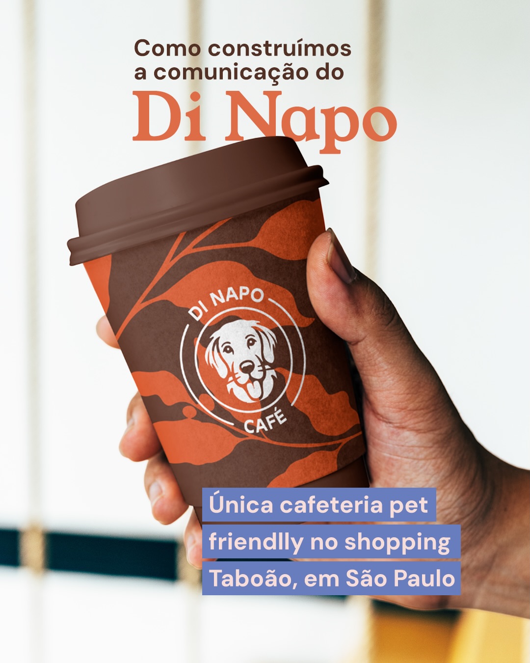 O Di Napo Café é o lugar perfeito para quem valoriza pausas e afeto ao lado do seu pet. O local, que homenageia um Golden Retriever que era do dono, é o único espaço petfriendlly no shopping Taboão, em São Paulo. 🐾☕
O trabalho da Kiron foi garantir que a essência da Di Napo estivesse presente em cada ponto de contato da marca, criando uma comunicação consiste e clara, do espaço físico ao digital.
A partir da estratégia, traduzimos o clima leve e carinhoso da cafeteria em peças visuais, conteúdos e ativações que reforçam o posicionamento da marca e aproximam o público do espaço.
Conheça outros projetos da Kiron e entenda como construímos estratégias para marcas. Acesse nosso site📲
#kiron #socialmedia #branding