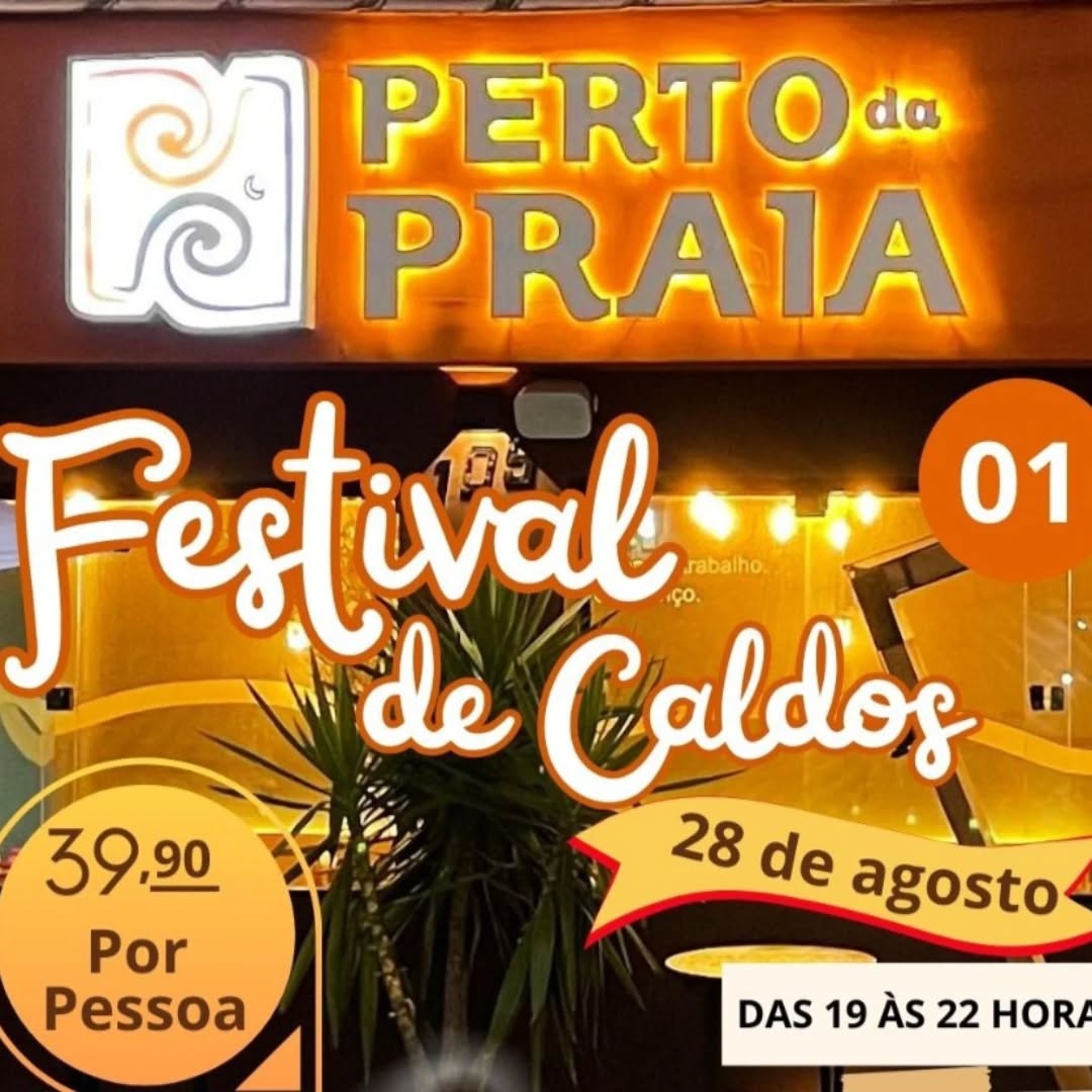 Festival de Caldos, realizado dia 28 de agosto, no Bar Perto da Praia, com a presença de diversos irmãos da Loja Cidade de Santos. Muito bom essa iniciativa! #pertodapraia