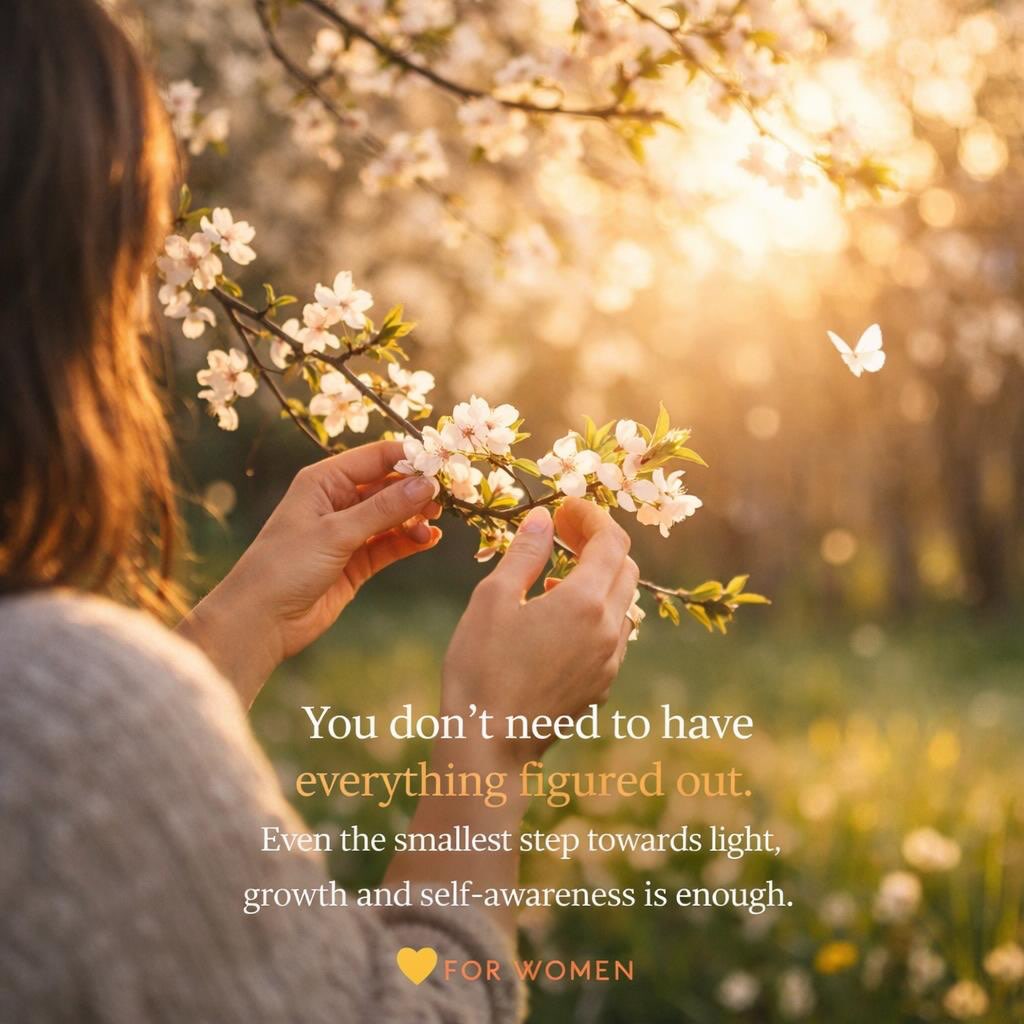 Today marks the Spring Equinox 🌸✨ — a moment of balance, where day and night stand equal, gently reminding us of the importance of harmony in our own lives.
It is also a quiet invitation…
to begin again.
Just as nature awakens, so can we.
A time to let go of what feels heavy, to make space for new thoughts, new intentions, new possibilities.
You don’t need to have everything figured out.
Even the smallest step towards light, growth and self-awareness is enough.
At FOR WOMEN, we walk this journey together — supporting one another as we grow, reflect and gently move forward.
May this new season bring you clarity, renewal and a sense of calm strength 🌿💛
