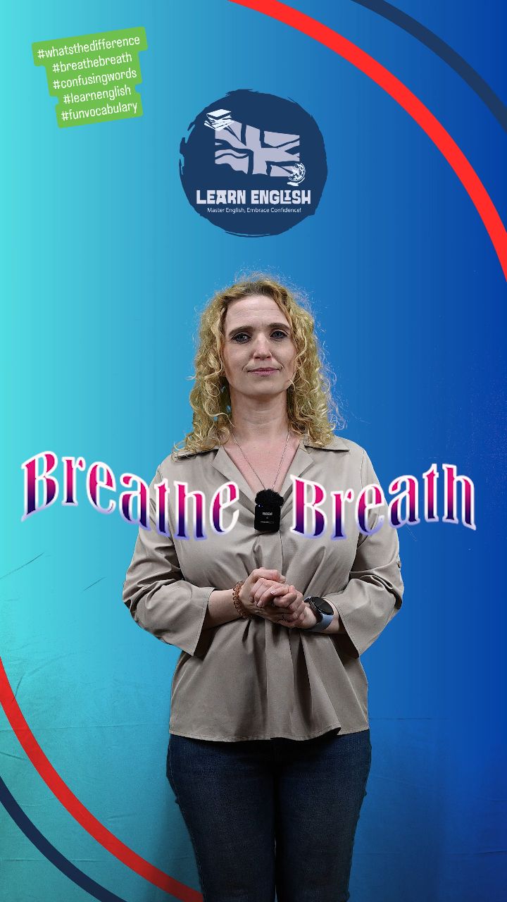 #whatsthedifference between #breatheandbreath
? Do you know these #confusingwords
? #learnenglishwithme
#funvocabulary