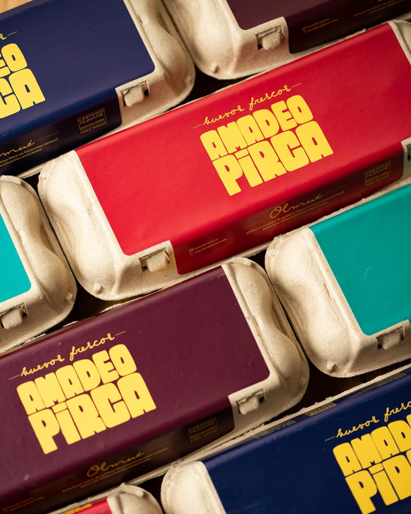 Con tremendas tostadas y los mejores huevos de la Quinta Región terminó está sesión de fotos para @amadeopirca
Con la identidad visual de @amadeopirca buscamos generar una marca que transmita esa construcción artesanal y local.
La construcción del logotipo sigue los patrones de las “pircas” en el campo, que son construcciones hechas a partir de múltiples rocas apiladas y encajadas unas con otras.
Es muy común ver pequeños muros construidos de esta forma en Olmué.
Además Para la tipografía de la denominación de los productos, usamos viejas cartas de Don Amadeo para recuperar su caligrafía y crear nuestra propia tipografía manuscrita en base a la letra de Don Amadeo. Creamos una tipografía nueva y única para la marca.
Y siempre con la intención de diferenciarnos en la industria de los huevos, donde todos los packaging y marcas hacen lo mismo: poner una gallina “feliz” en un campo hermoso.
Con @amadeopirca buscamos enfocarnos más en la marca y utilizar menos la imagen tan re contra abusada de la gallina en todas las góndolas de supermercado.
Y sí, le echamos salsa Valentina a casi todo, especialmente a unos buenos huevos revueltos 🤤
Si quieres saber más del proceso creativo de @amadeopirca y encontrar otros proyectos como este, te invitamos a visitar nuestro sitio web 🤓Link en la bio!
Ponle #creatividad
Ponle #estrategia
Cliente: @amadeopirca
Estrategia: Autenticidad/ Fusión/ Trading up
Puntos de encuentro: Fachada/ Layout tienda/ Señalética/ Packaging/ Web/ Dispositivos
#farm #retail #design #retaildesing #storedesigns #store #brandexperience #shopping #diseño #designstudio #illustration #granja #logo #branding #olmue #eggs #tractor #miel #honey #packaging