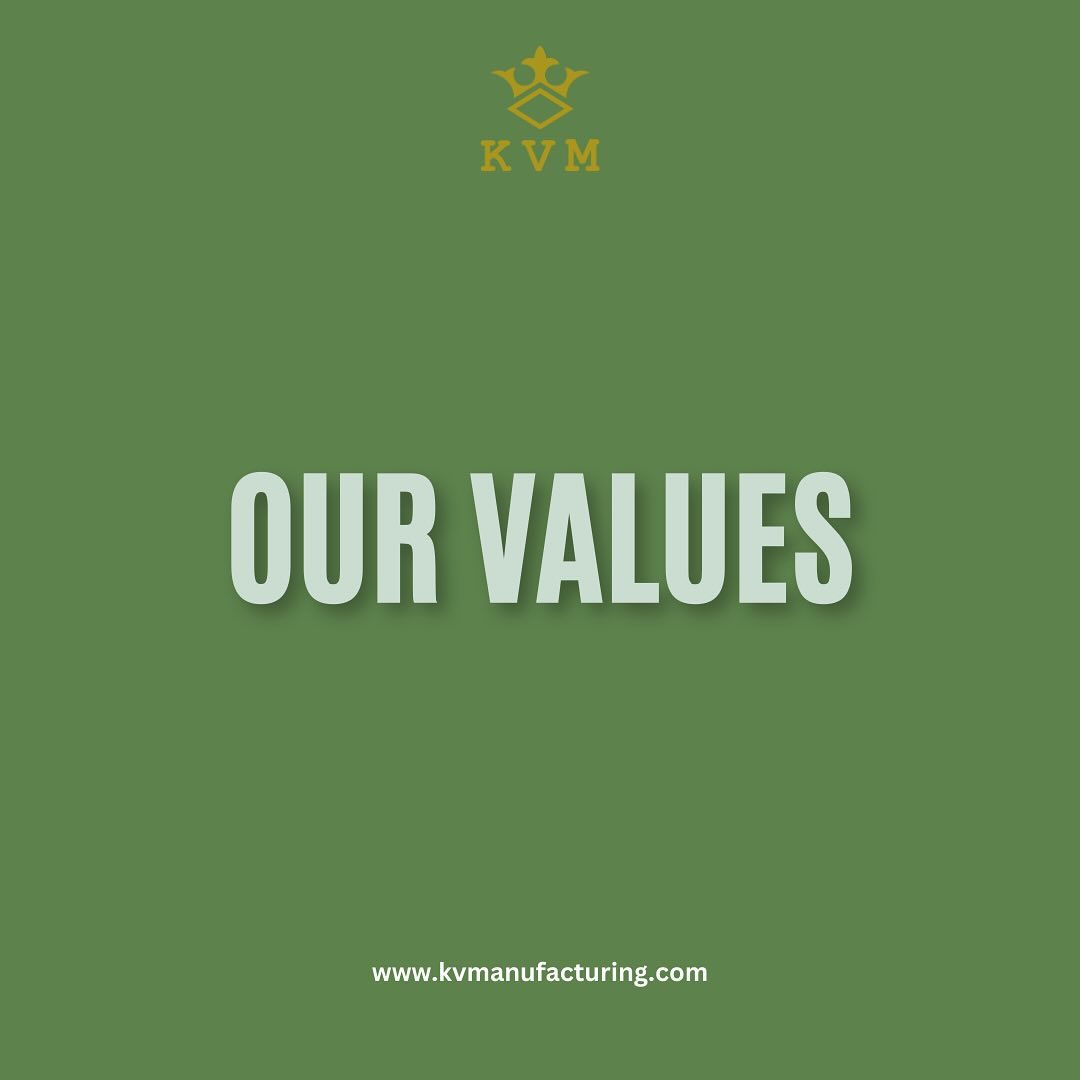 🌟 At K V Manufacturing, our core values are the driving force behind everything we do. Together, we’re not just manufacturing goods—we’re building trust, value, and a brighter future. 💪💼 #KVManufacturing #CoreValues #MadeinUK #futureready